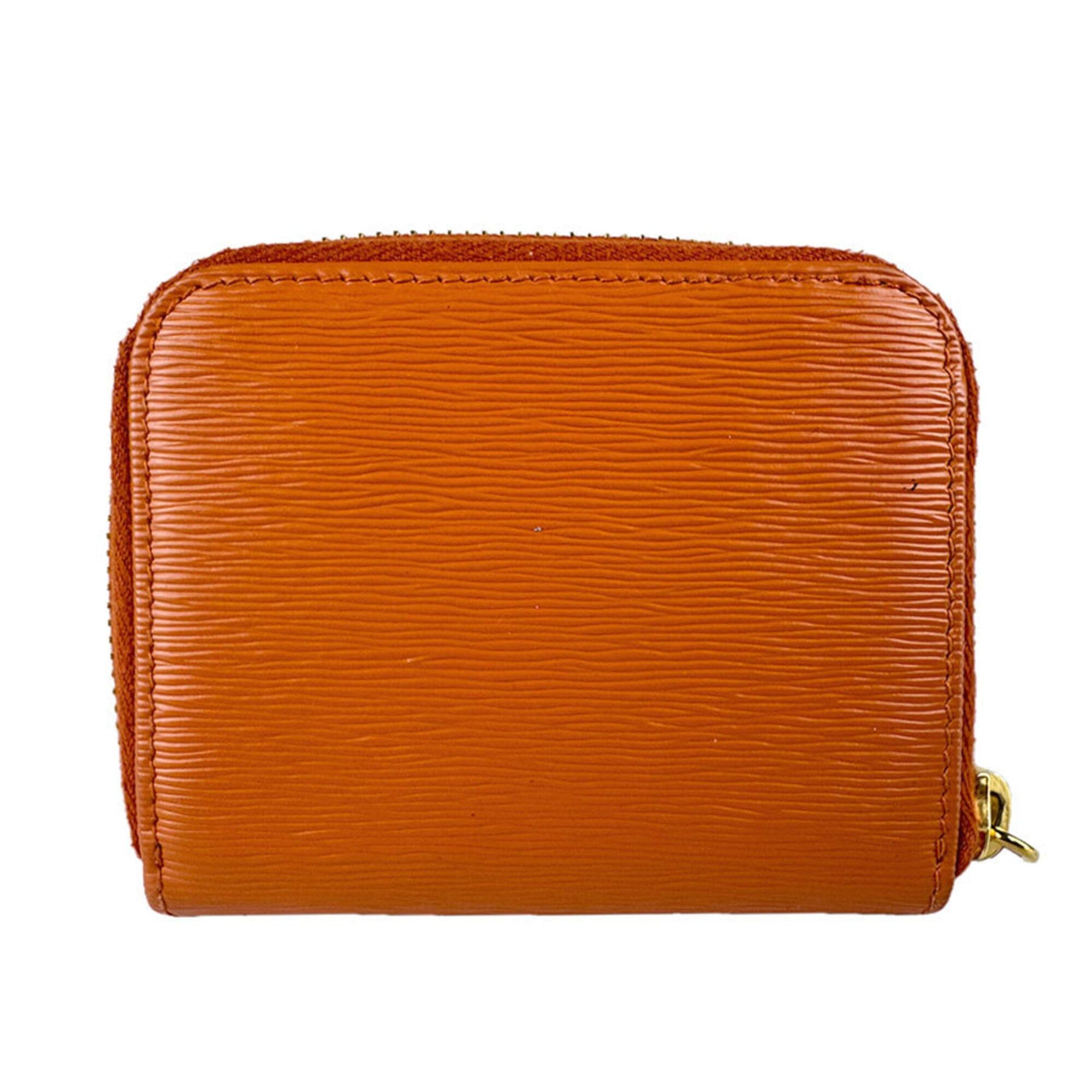 Prada Prada Wallet/Coin Purse Leather Orange Women's Free Shipping z9142 Size ONE SIZE - 3 Thumbnail