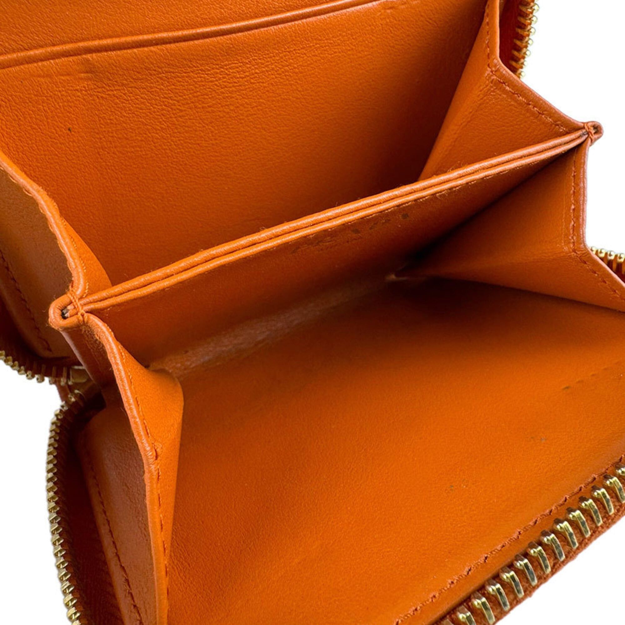 Prada Prada Wallet/Coin Purse Leather Orange Women's Free Shipping z9142 Size ONE SIZE - 5 Thumbnail