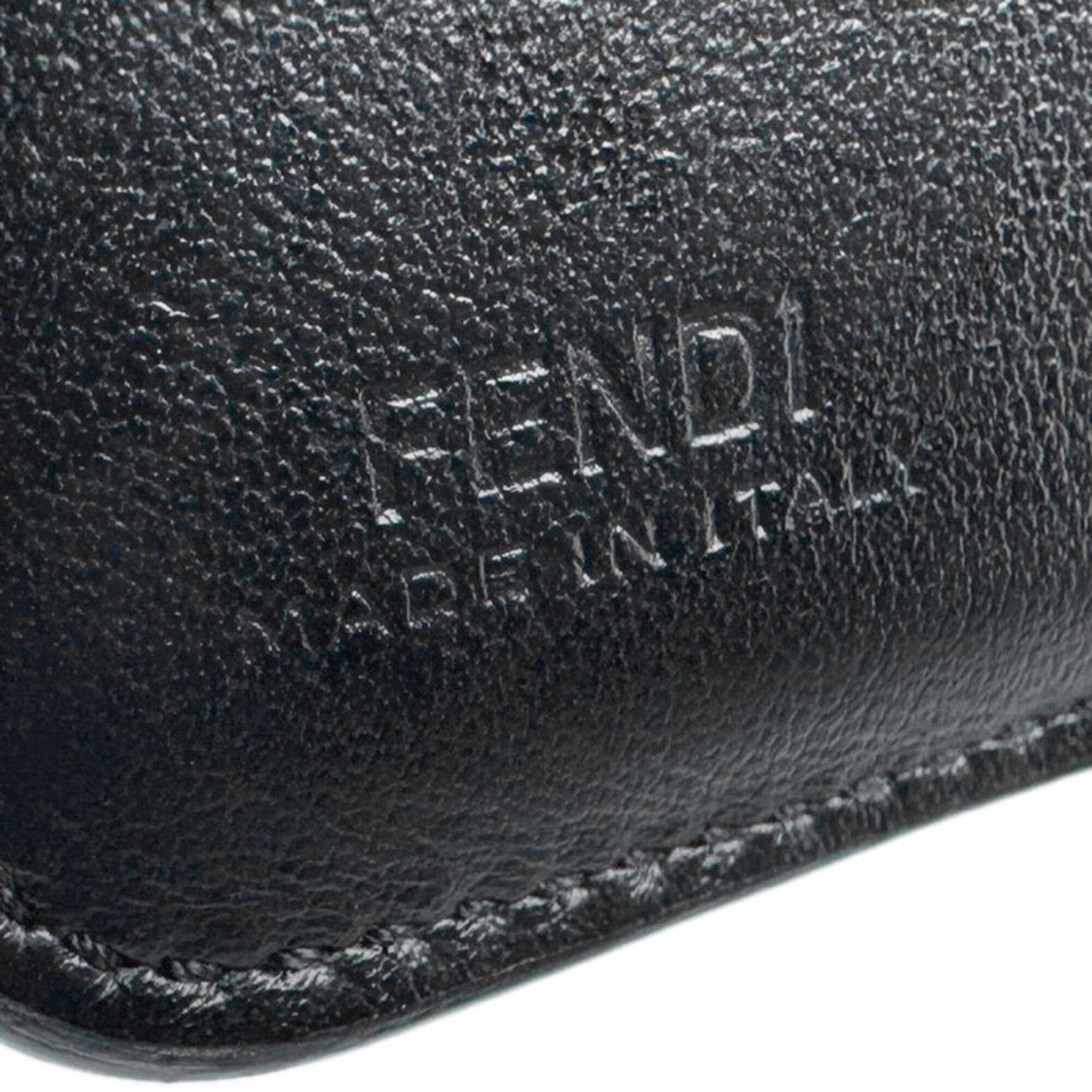 Fendi Fendi Bi-fold Wallet F's Leather Black Women's 8M0407-A18B Free Shipping z9159 Size ONE SIZE - 12 Thumbnail
