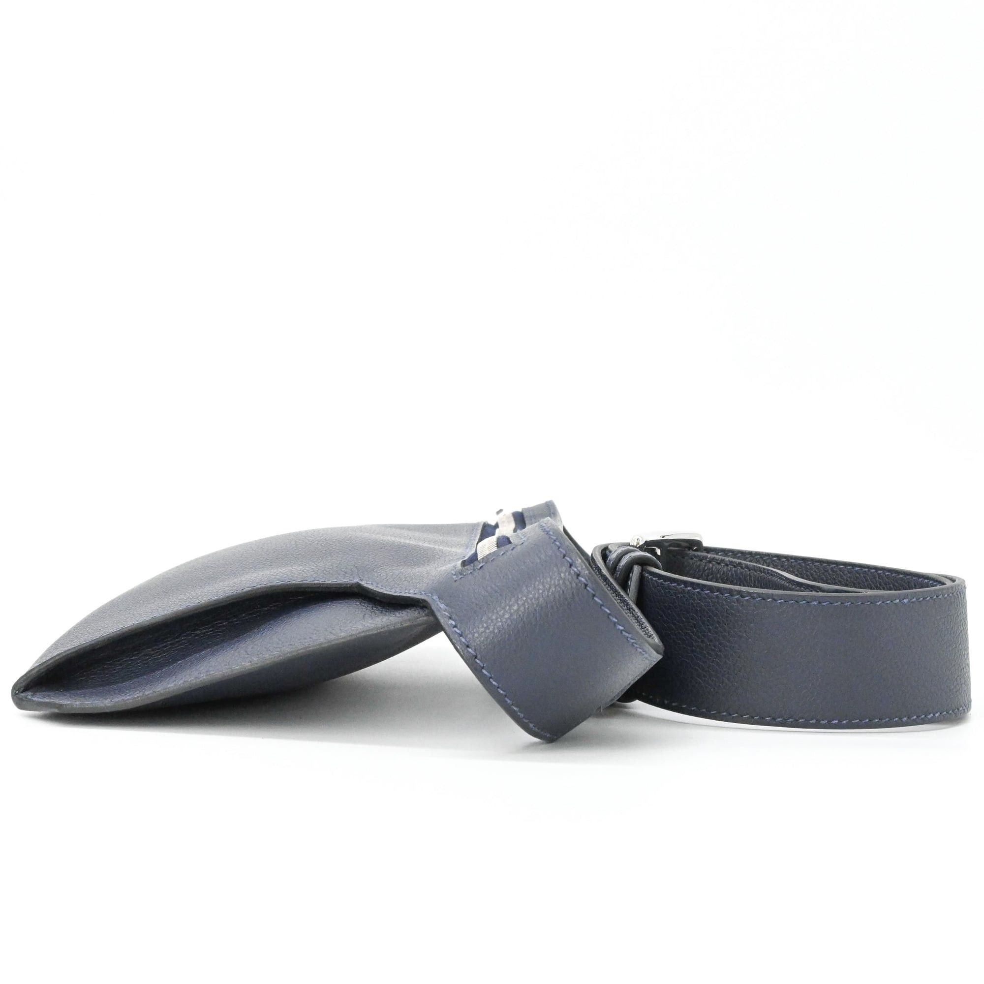 Hermes HERMES Ultra Pla 24 Cross Evercolor Body Bag, Navy, Z Stamp Size ONE SIZE - 5 Thumbnail