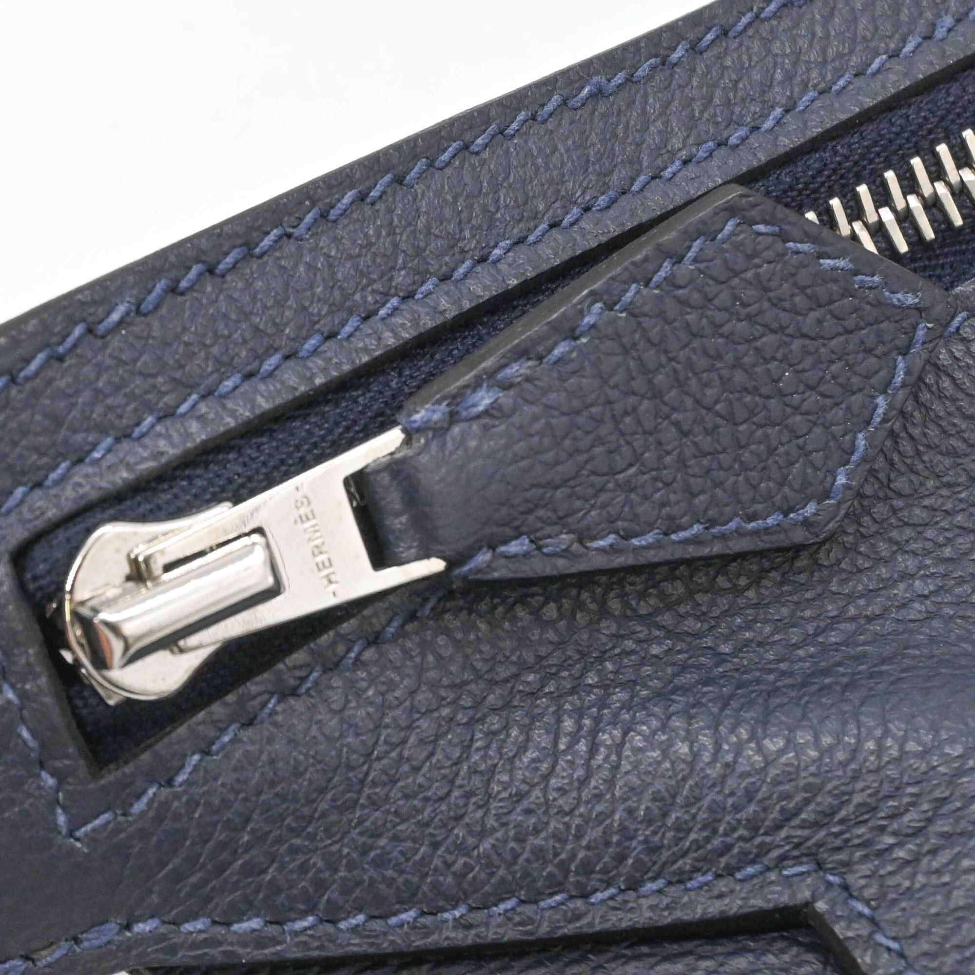 Hermes HERMES Ultra Pla 24 Cross Evercolor Body Bag, Navy, Z Stamp Size ONE SIZE - 11 Thumbnail