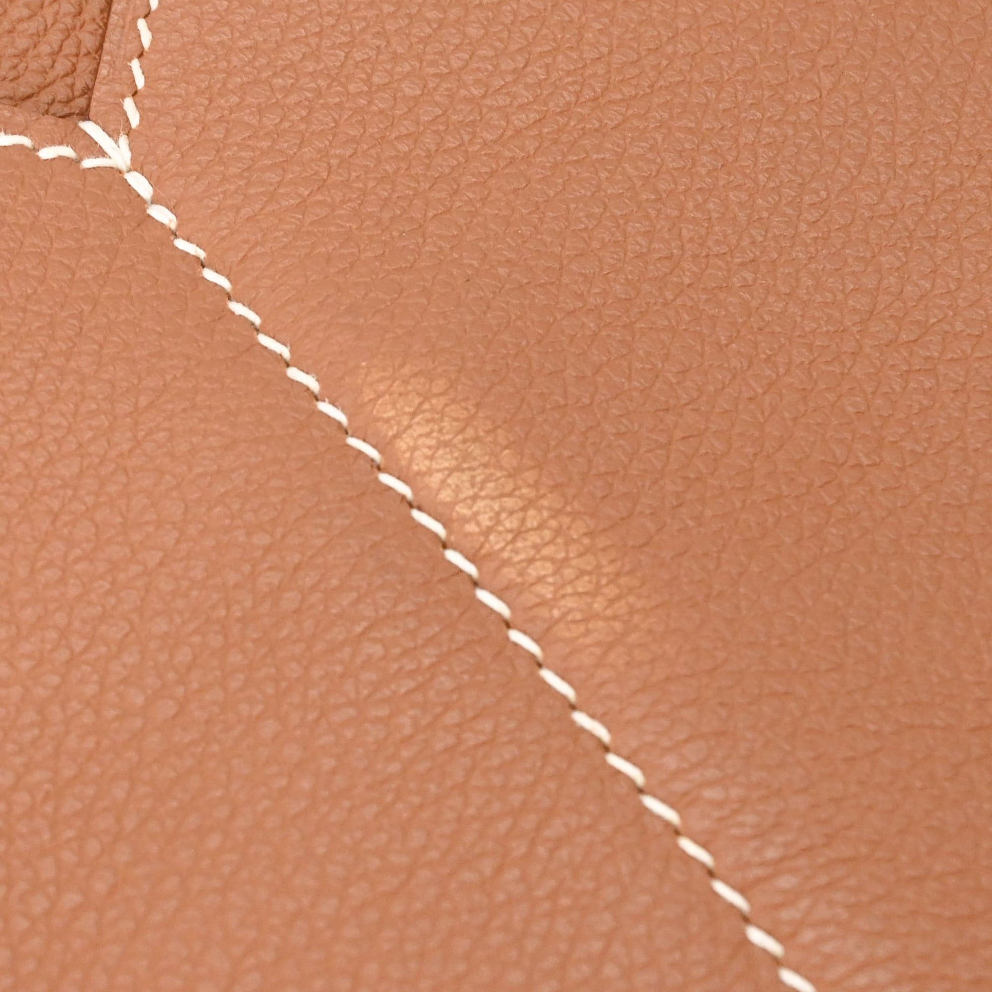 Hermes HERMES Ultra Pla 24 Evercolor Shoulder Bag for Women, Gold Brown, Z Stamp Size ONE SIZE - 10 Thumbnail