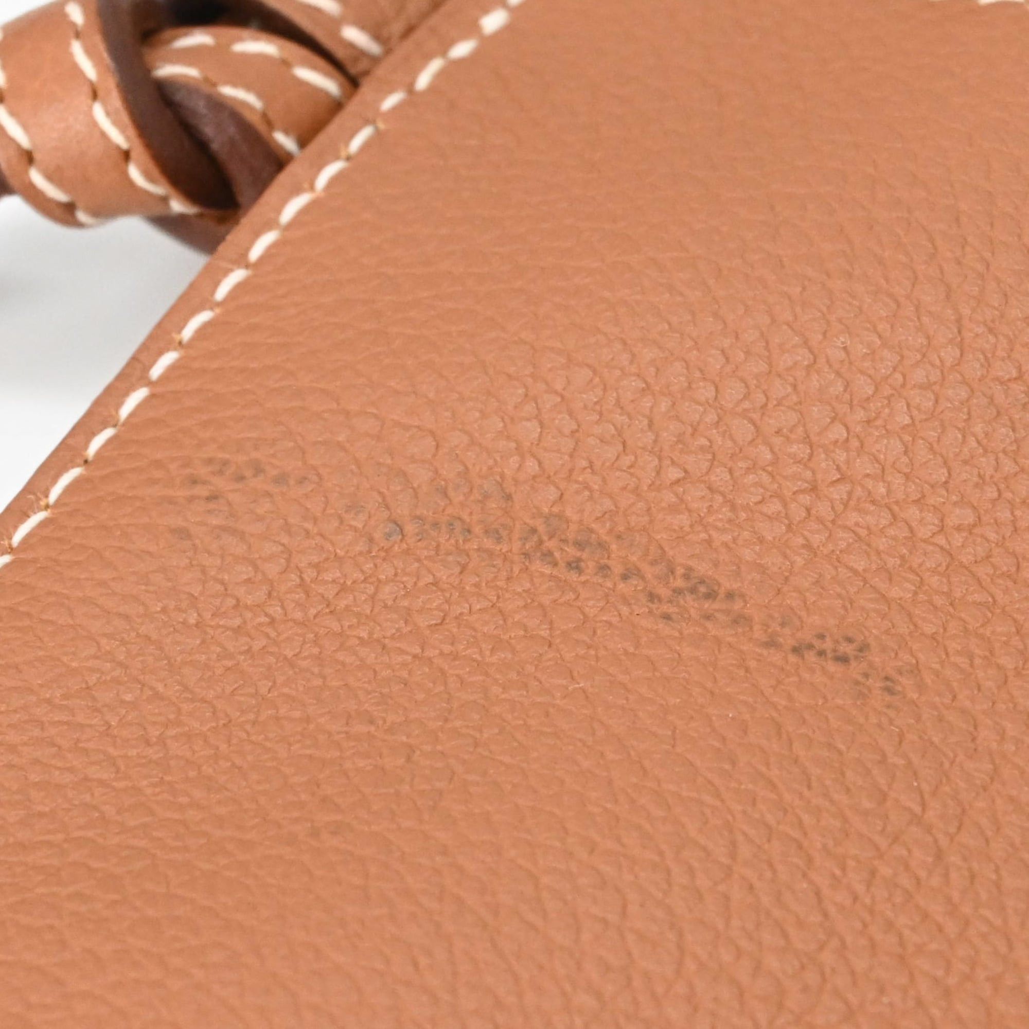 Hermes HERMES Ultra Pla 24 Evercolor Shoulder Bag for Women, Gold Brown, Z Stamp Size ONE SIZE - 12 Thumbnail