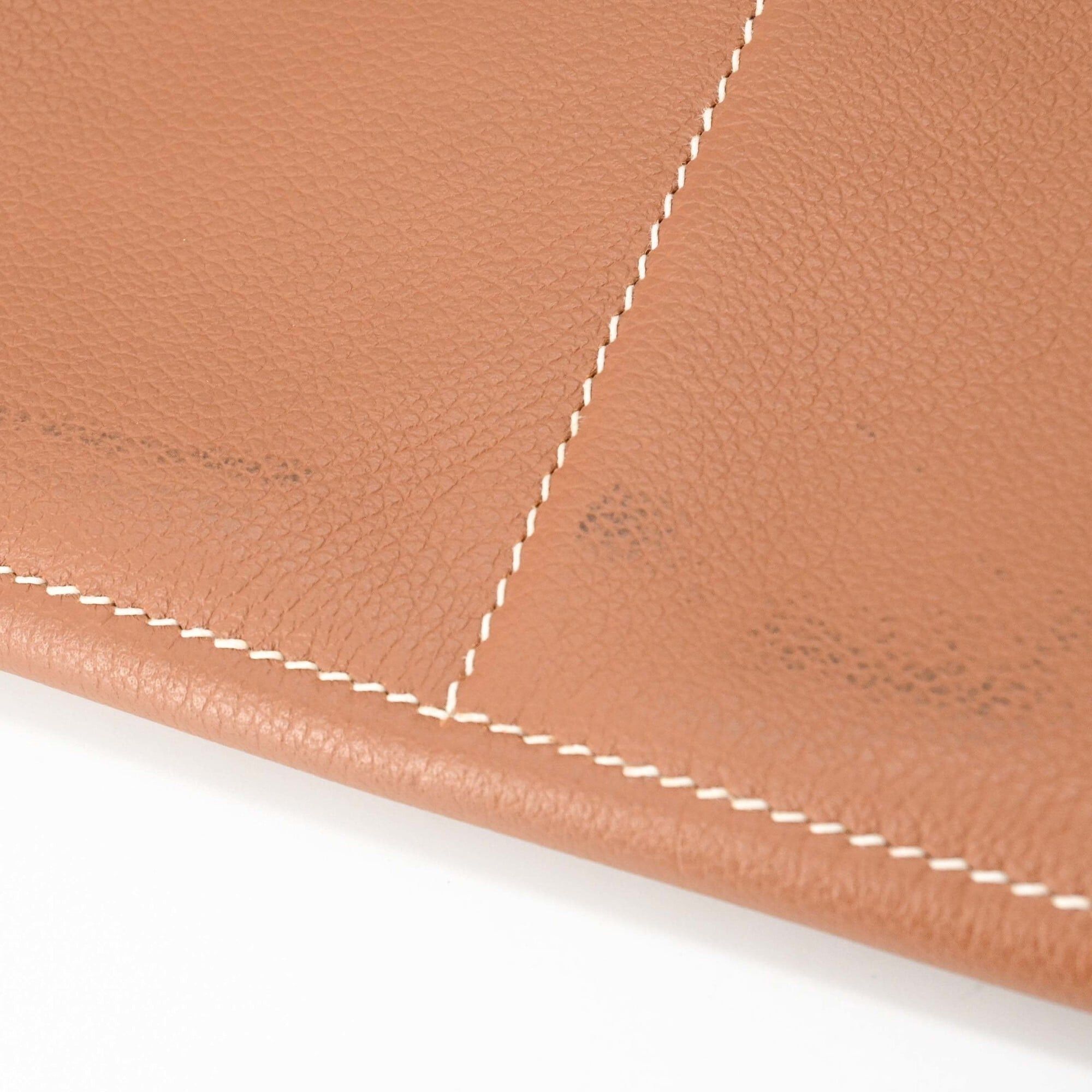Hermes HERMES Ultra Pla 24 Evercolor Shoulder Bag for Women, Gold Brown, Z Stamp Size ONE SIZE - 11 Thumbnail