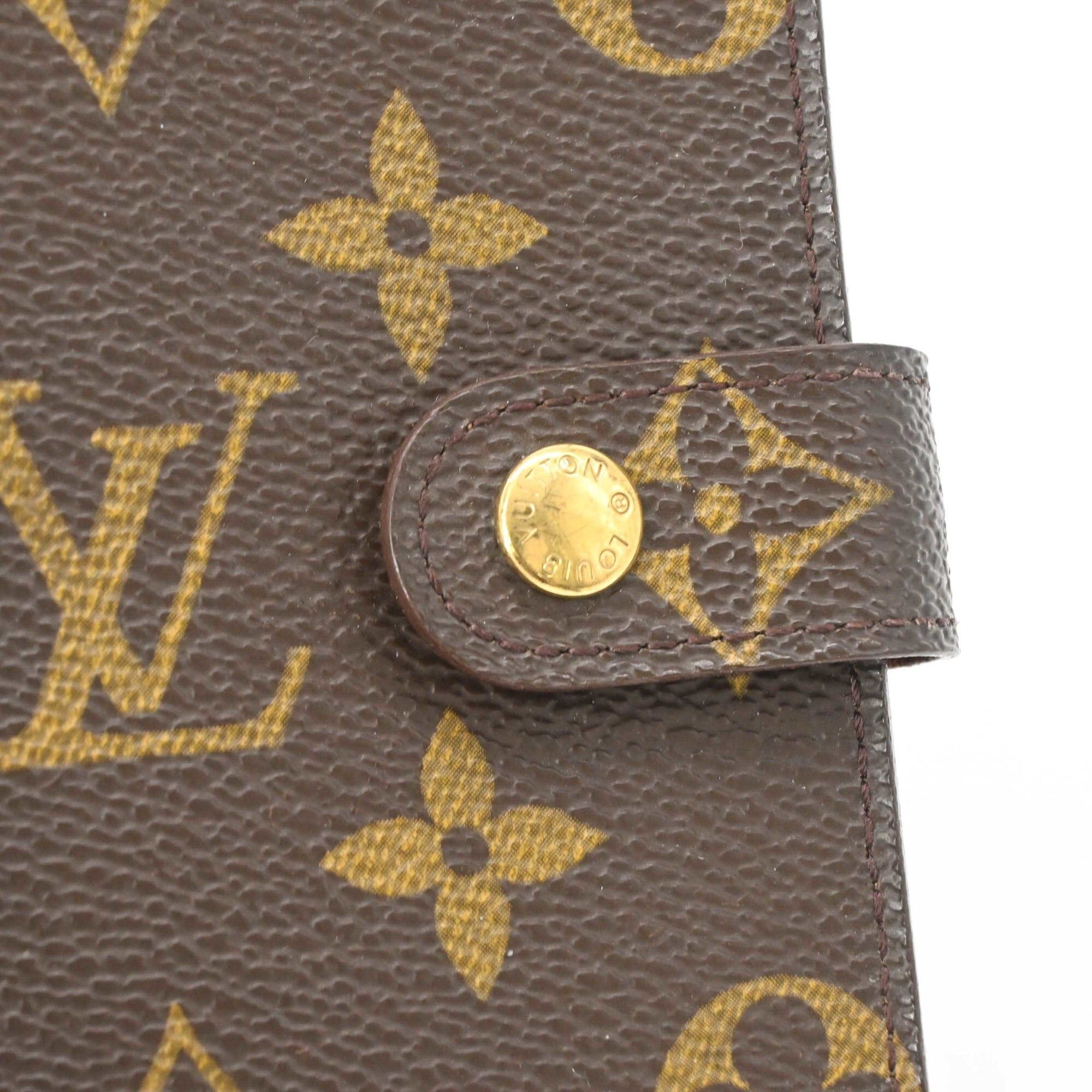 Louis Vuitton LOUIS VUITTON Agenda PM Notebook, Monogram Brown R20005 Size ONE SIZE - 5 Thumbnail
