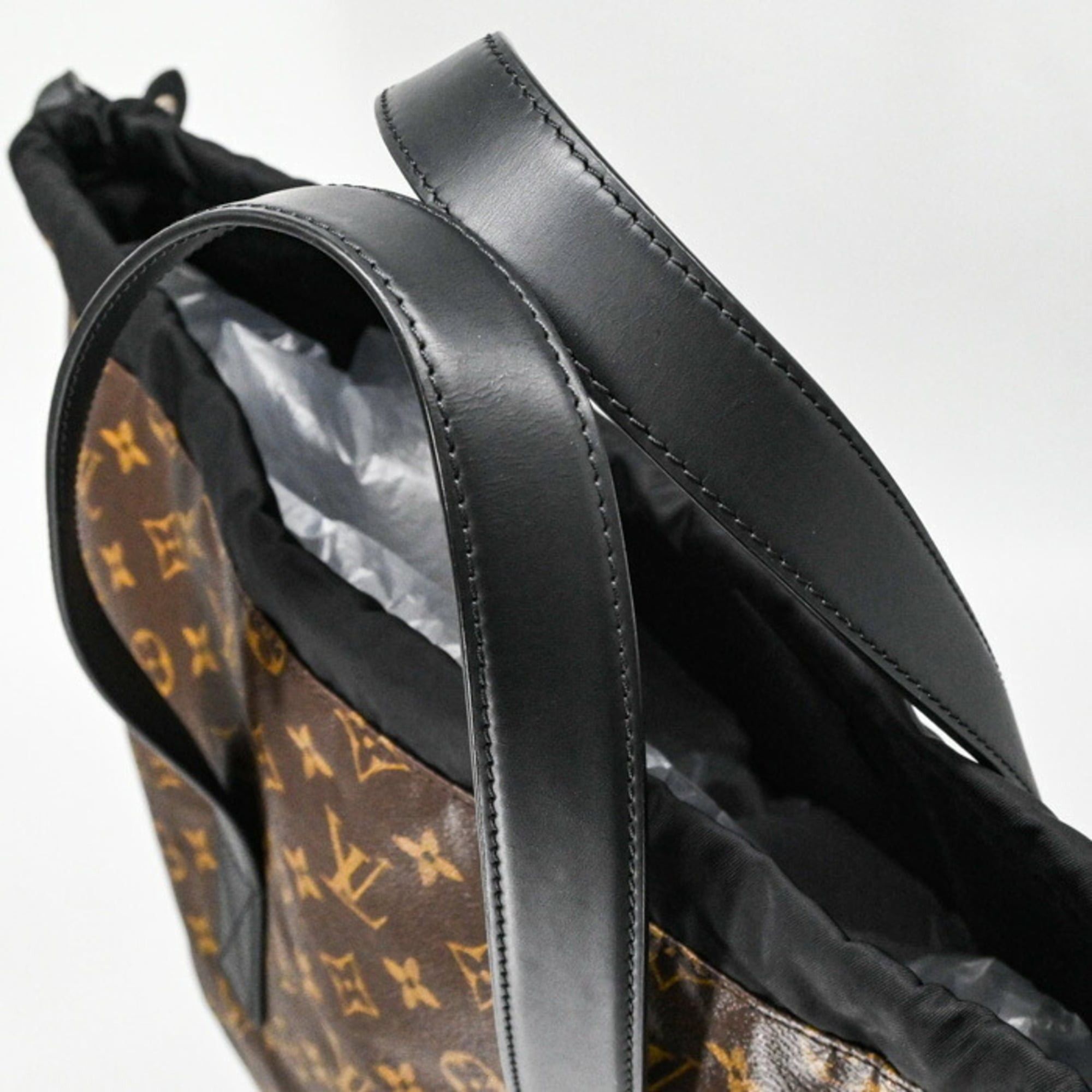 Louis Vuitton Louis Vuitton Monogram Macassar Cabas Light Tote Bag Canvas Brown M43416 Size ONE SIZE - 7 Thumbnail