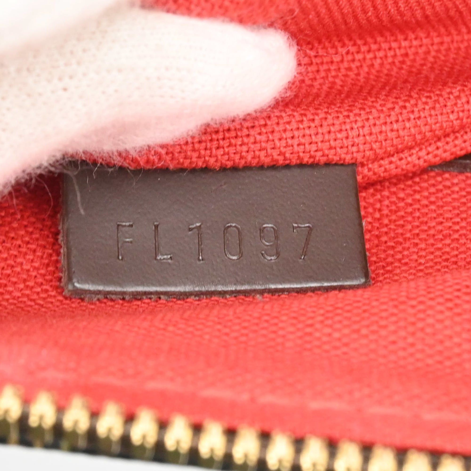 Louis Vuitton LOUIS VUITTON Alma Damier Ebene Handbag, Brown, N51131 Size ONE SIZE - 12 Thumbnail