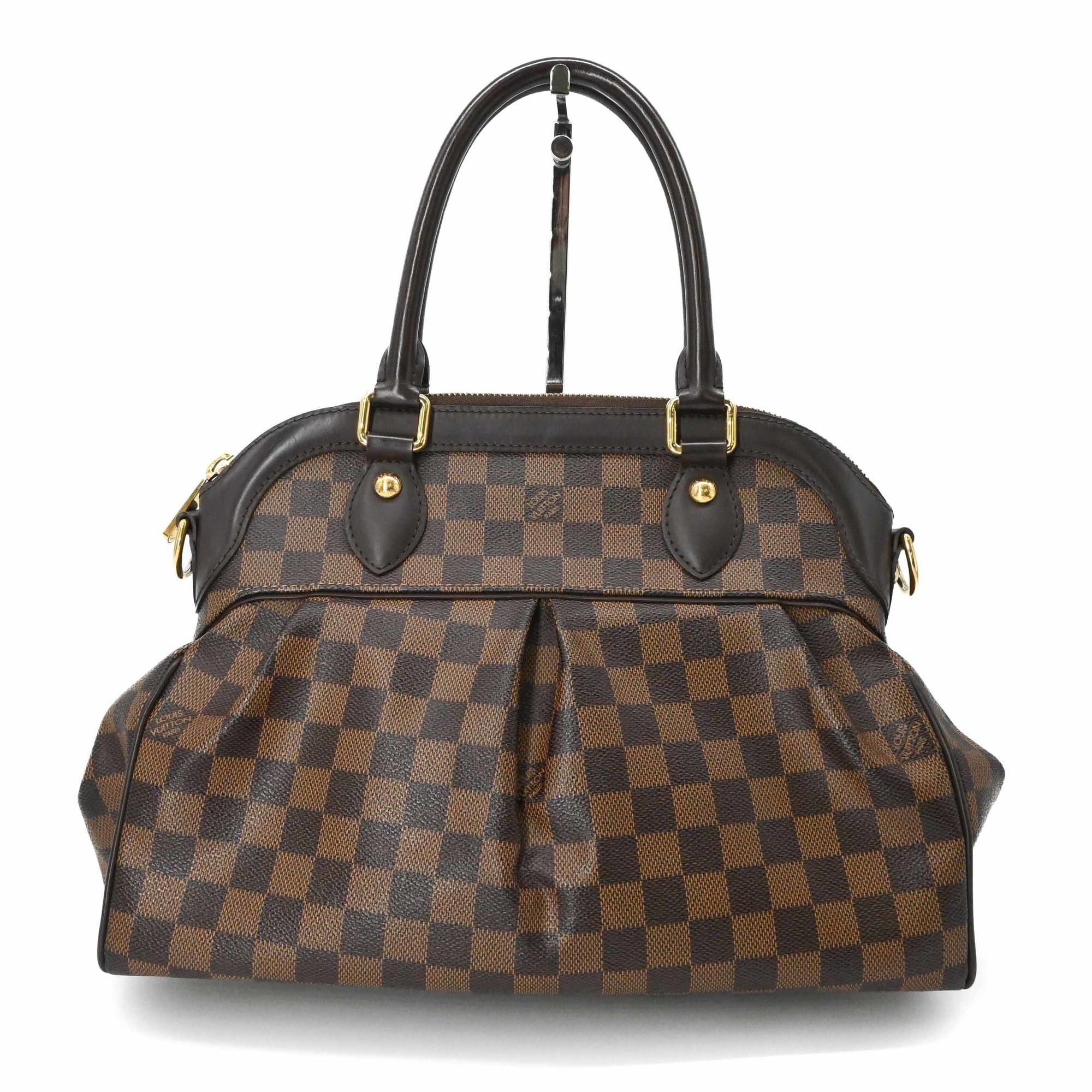 Louis Vuitton LOUIS VUITTON Trevi PM Ebene Damier Brown Shoulder Bag/Handbag N51997 Size ONE SIZE - 3 Thumbnail