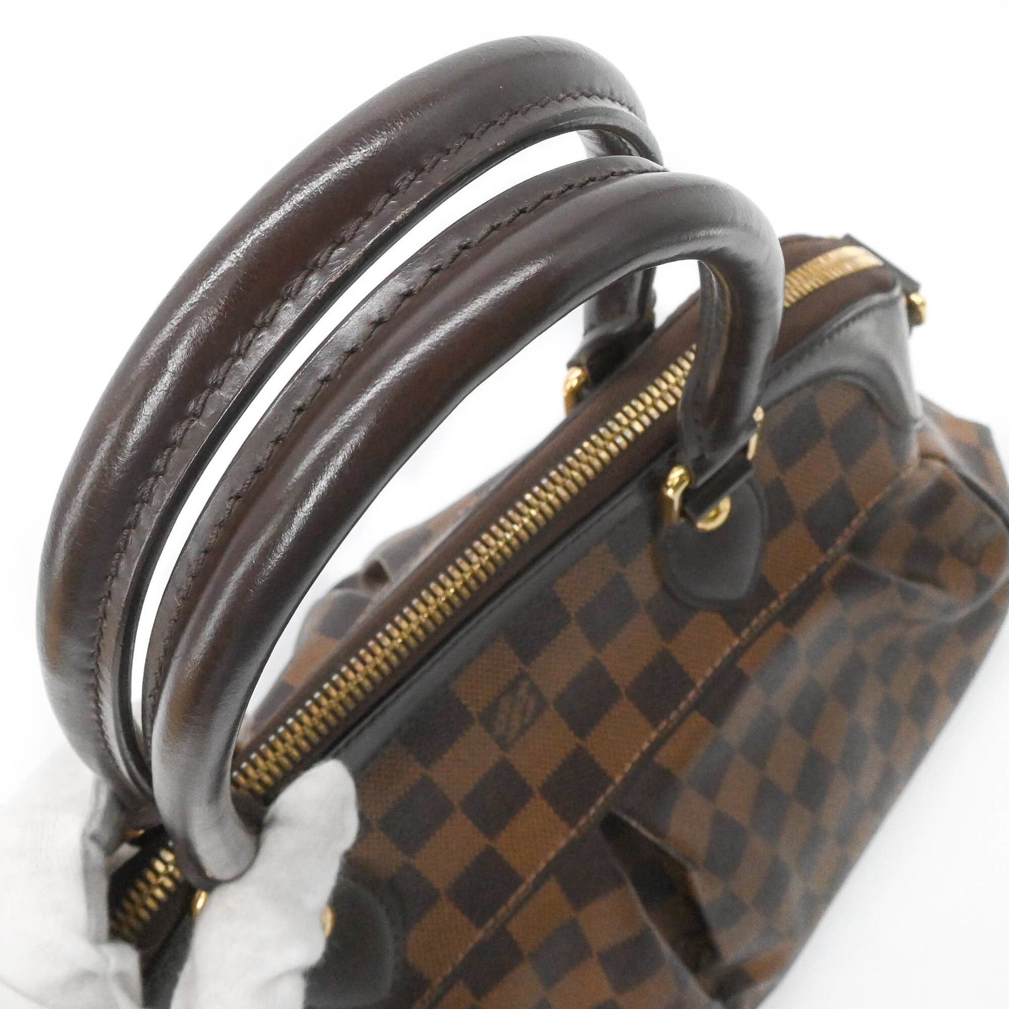 Louis Vuitton LOUIS VUITTON Trevi PM Ebene Damier Brown Shoulder Bag/Handbag N51997 Size ONE SIZE - 10 Thumbnail