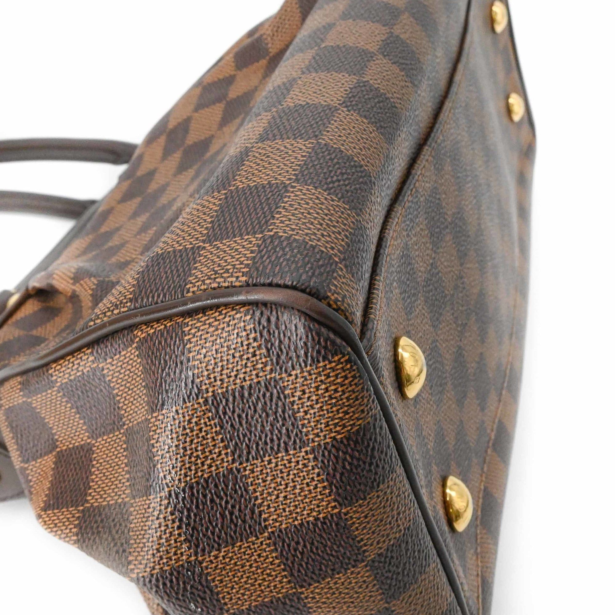 Louis Vuitton LOUIS VUITTON Trevi PM Ebene Damier Brown Shoulder Bag/Handbag N51997 Size ONE SIZE - 9 Thumbnail