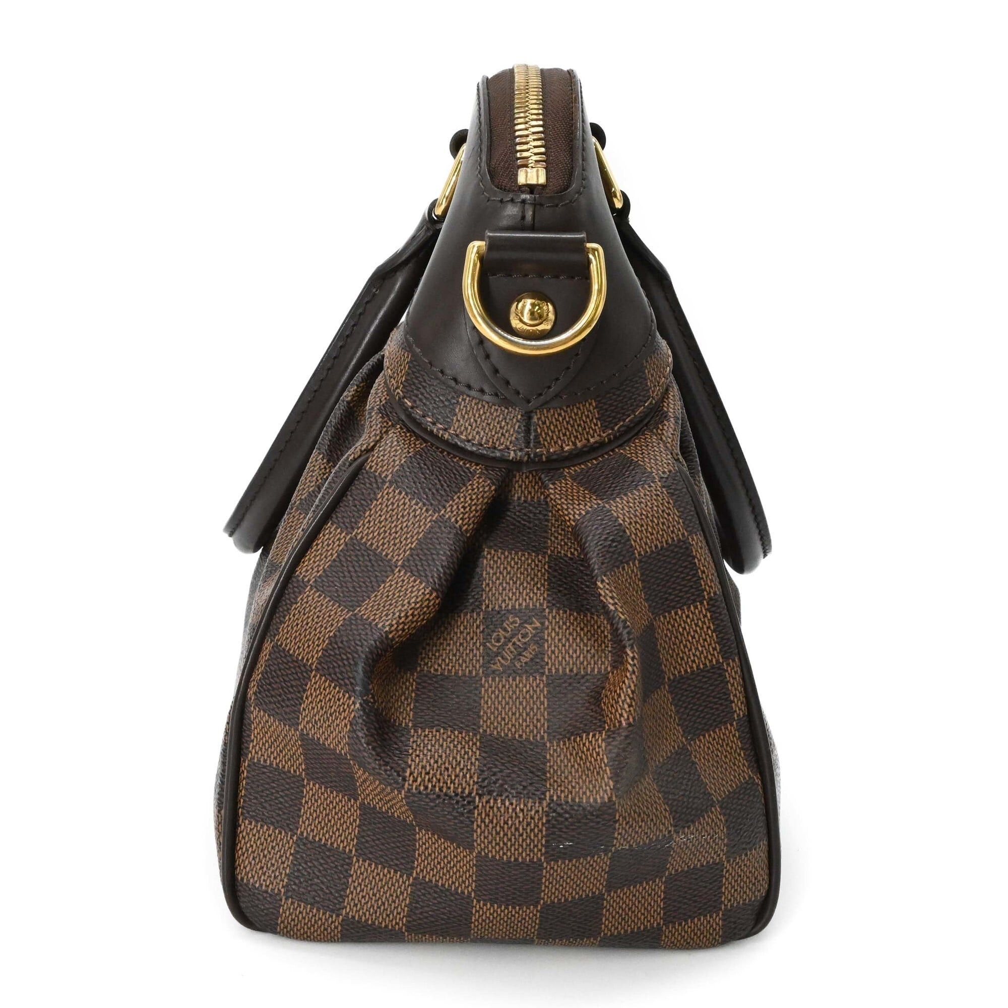 Louis Vuitton LOUIS VUITTON Trevi PM Ebene Damier Brown Shoulder Bag/Handbag N51997 Size ONE SIZE - 4 Thumbnail