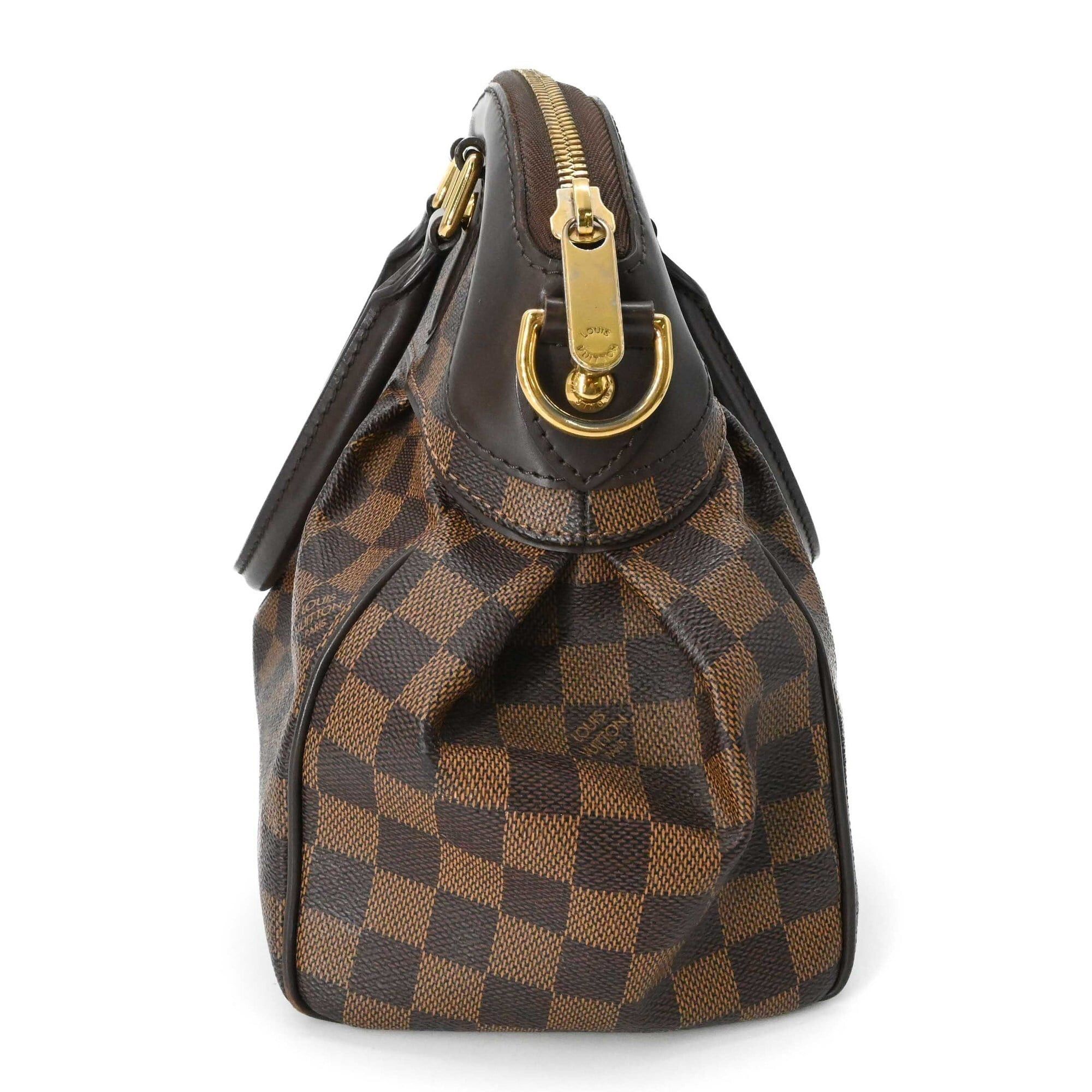 Louis Vuitton LOUIS VUITTON Trevi PM Ebene Damier Brown Shoulder Bag/Handbag N51997 Size ONE SIZE - 5 Thumbnail