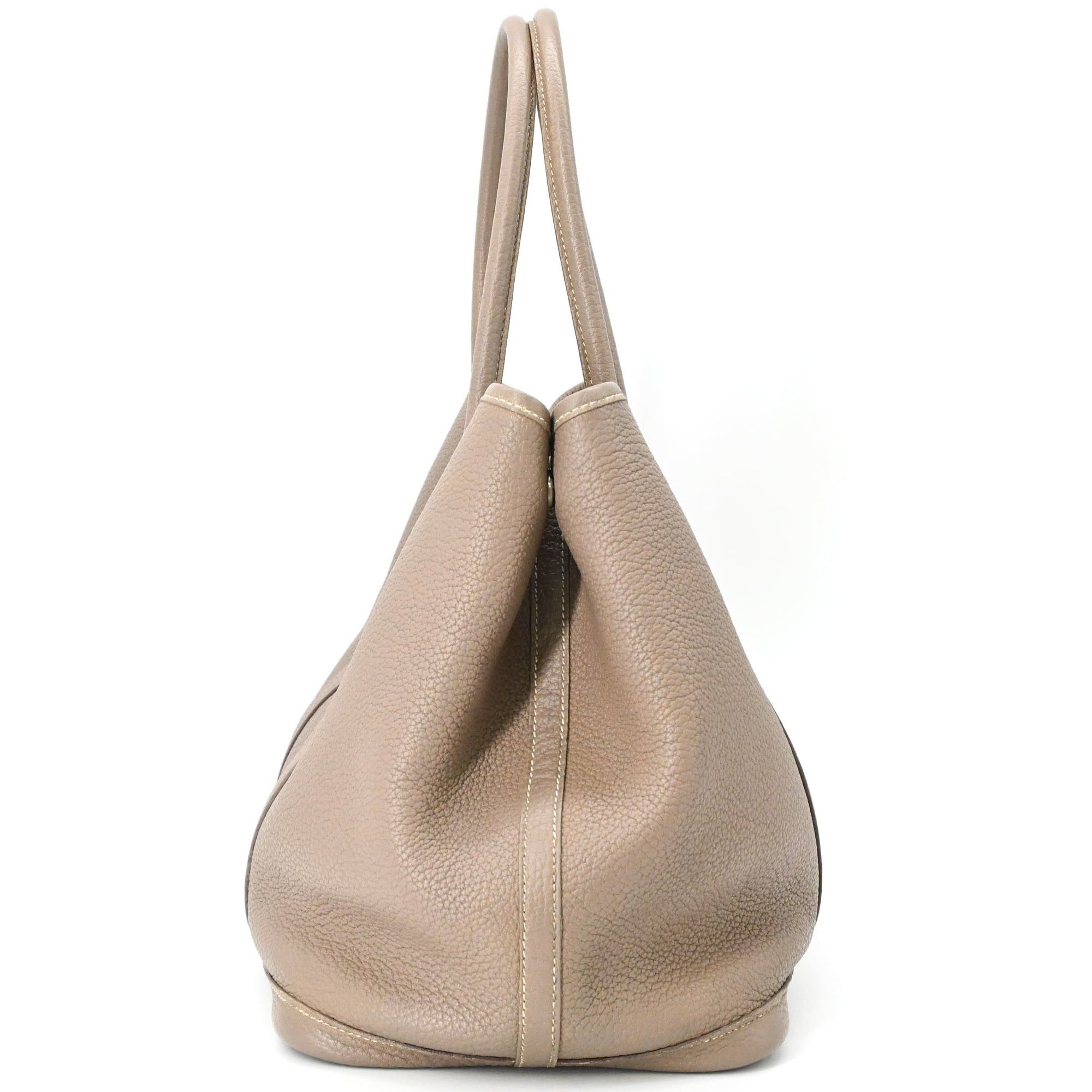 Hermes HERMES Garden PM Negonda Etoupe Greige Tote Bag for Women (□P stamp) Size ONE SIZE - 4 Thumbnail