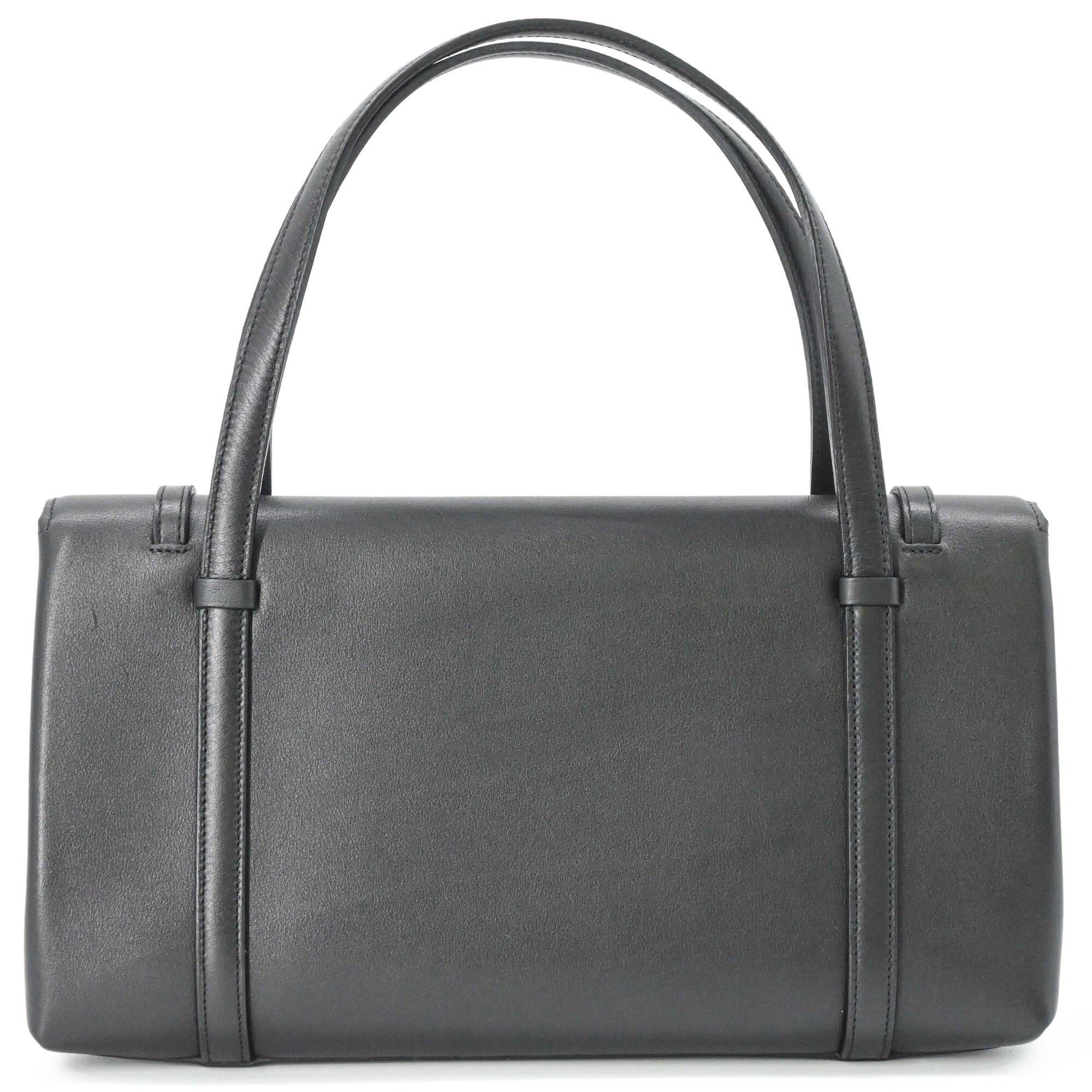 Cartier Cartier Cabochon Handbag, Leather, Black/Wine Red, L1000646 Size ONE SIZE - 3 Thumbnail