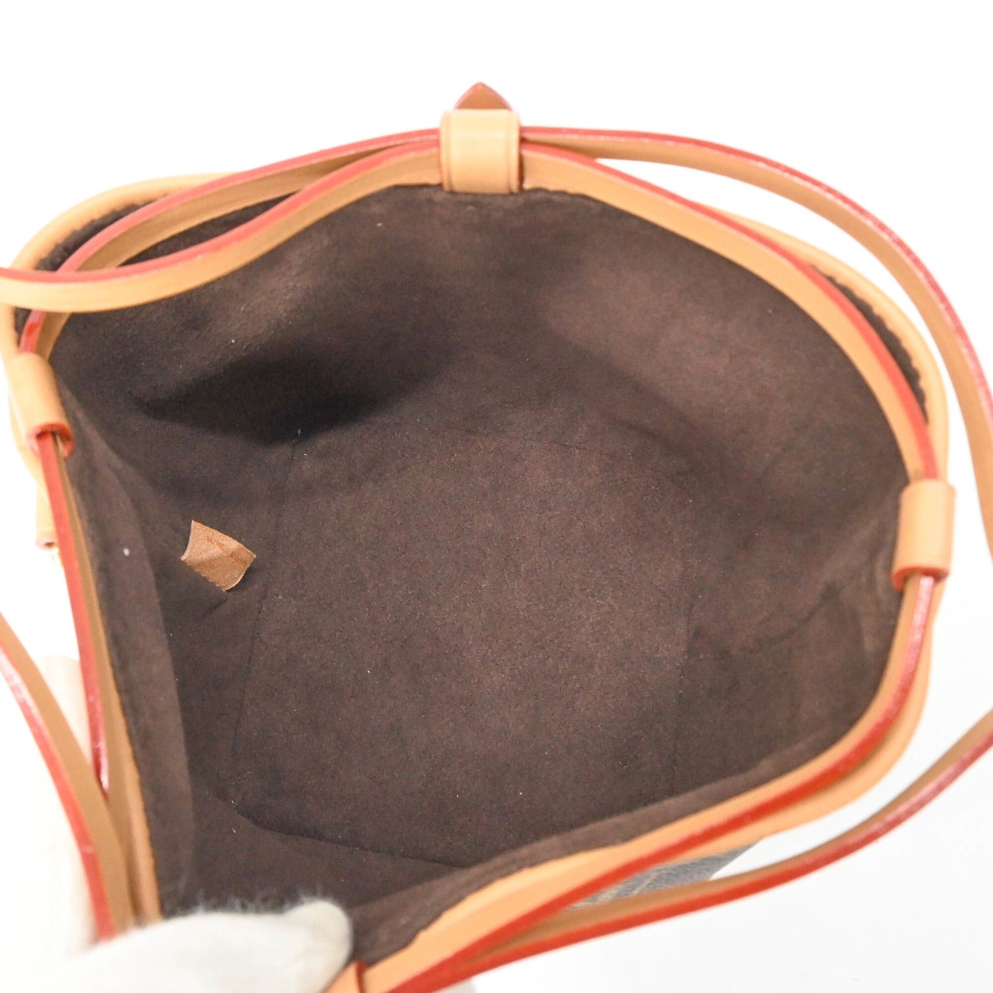 Louis Vuitton Louis Vuitton Noe Purse Monogram Canvas Leather Shoulder Bag Brown M57099 Size ONE SIZE - 10 Thumbnail