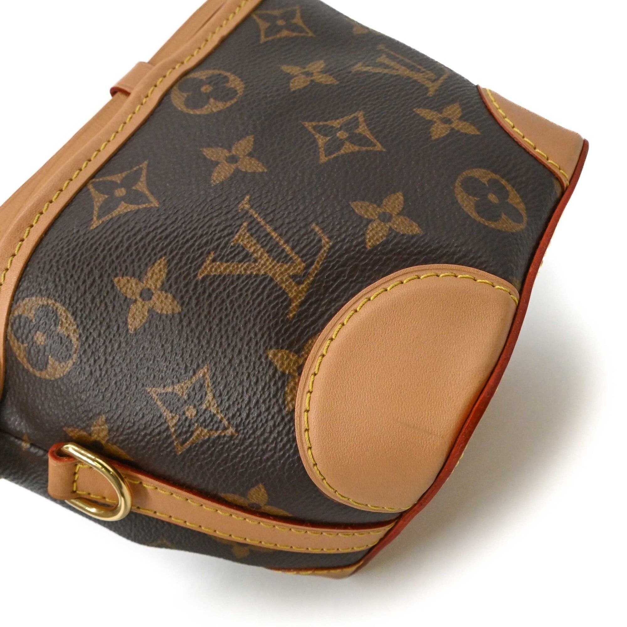 Louis Vuitton Louis Vuitton Noe Purse Monogram Canvas Leather Shoulder Bag Brown M57099 Size ONE SIZE - 9 Thumbnail
