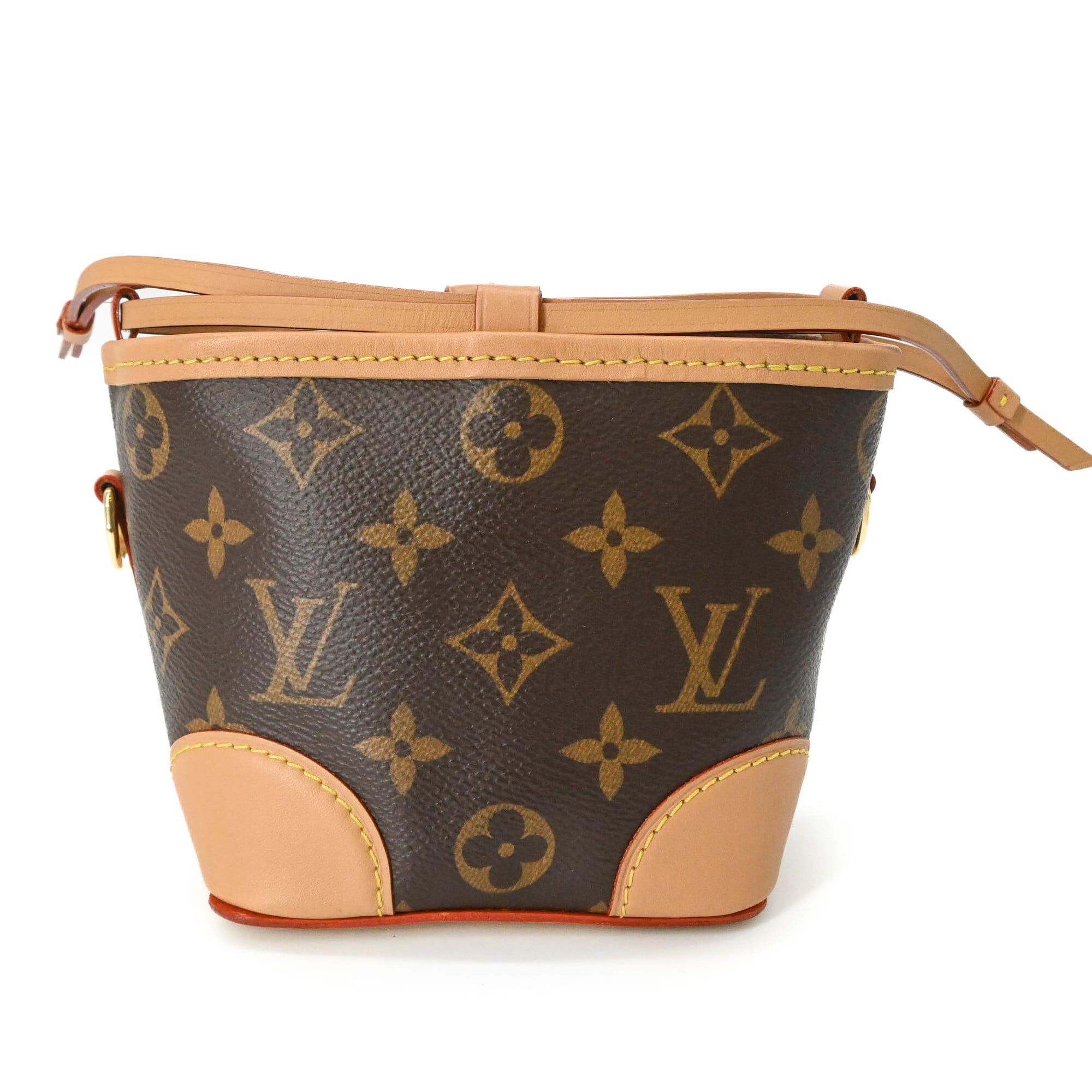 Louis Vuitton Louis Vuitton Noe Purse Monogram Canvas Leather Shoulder Bag Brown M57099 Size ONE SIZE - 5 Thumbnail