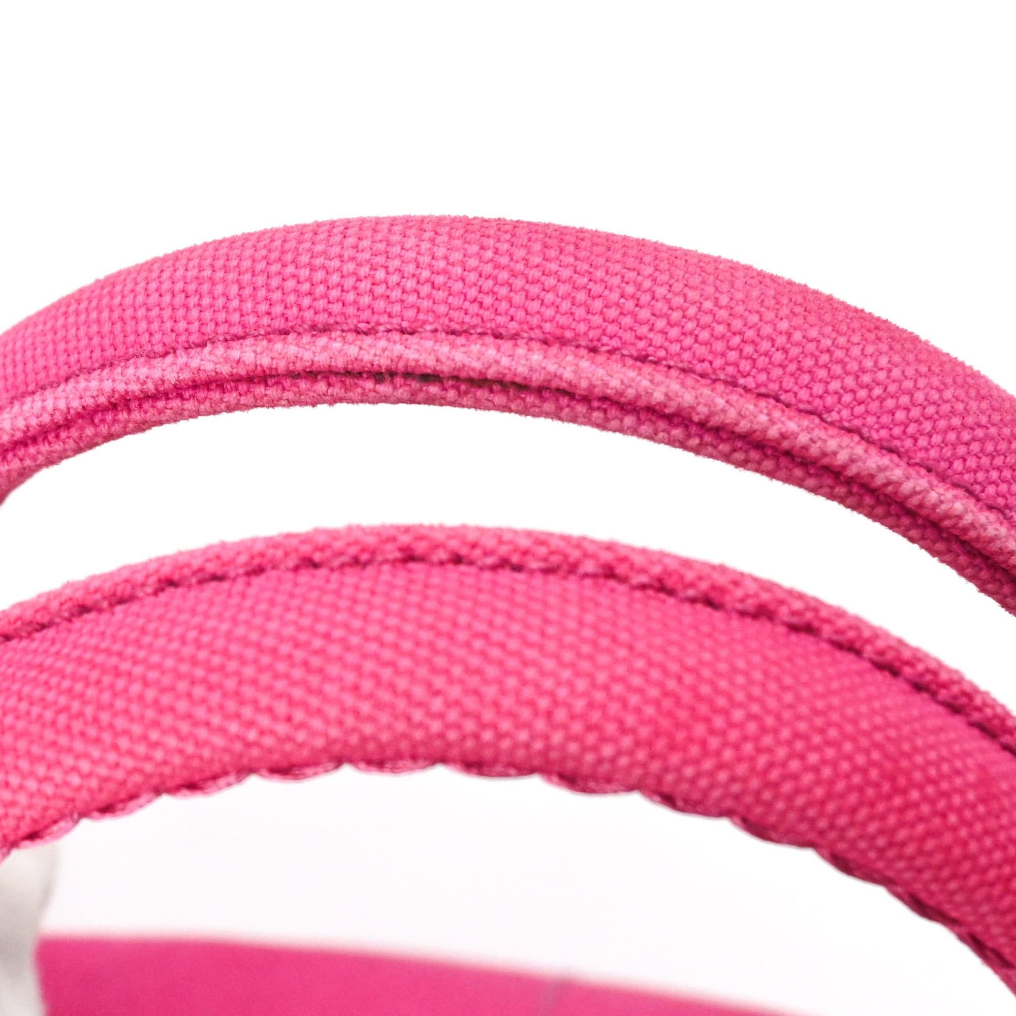 Prada PRADA Canapa 28 Handbag Shoulder Bag Canvas Women's Pink 1BG439 Size ONE SIZE - 6 Thumbnail