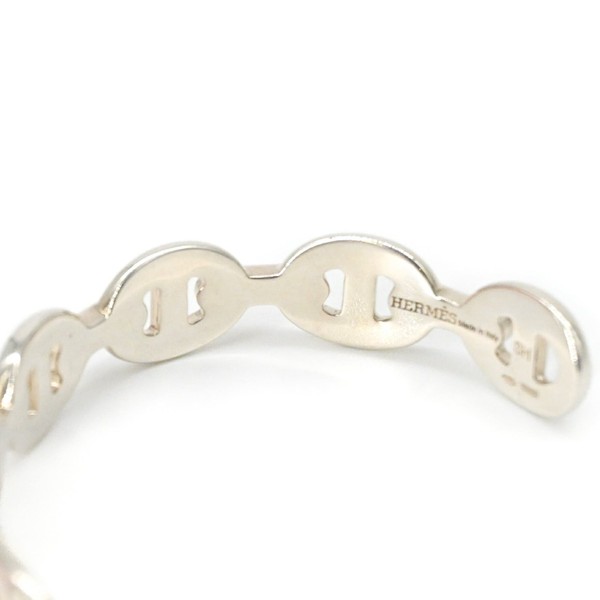Hermes HERMES Chaine d'Ancre Enchainée Bangle Bracelet for Women, Silver SV925 #15 SH Size ONE SIZE - 8 Thumbnail