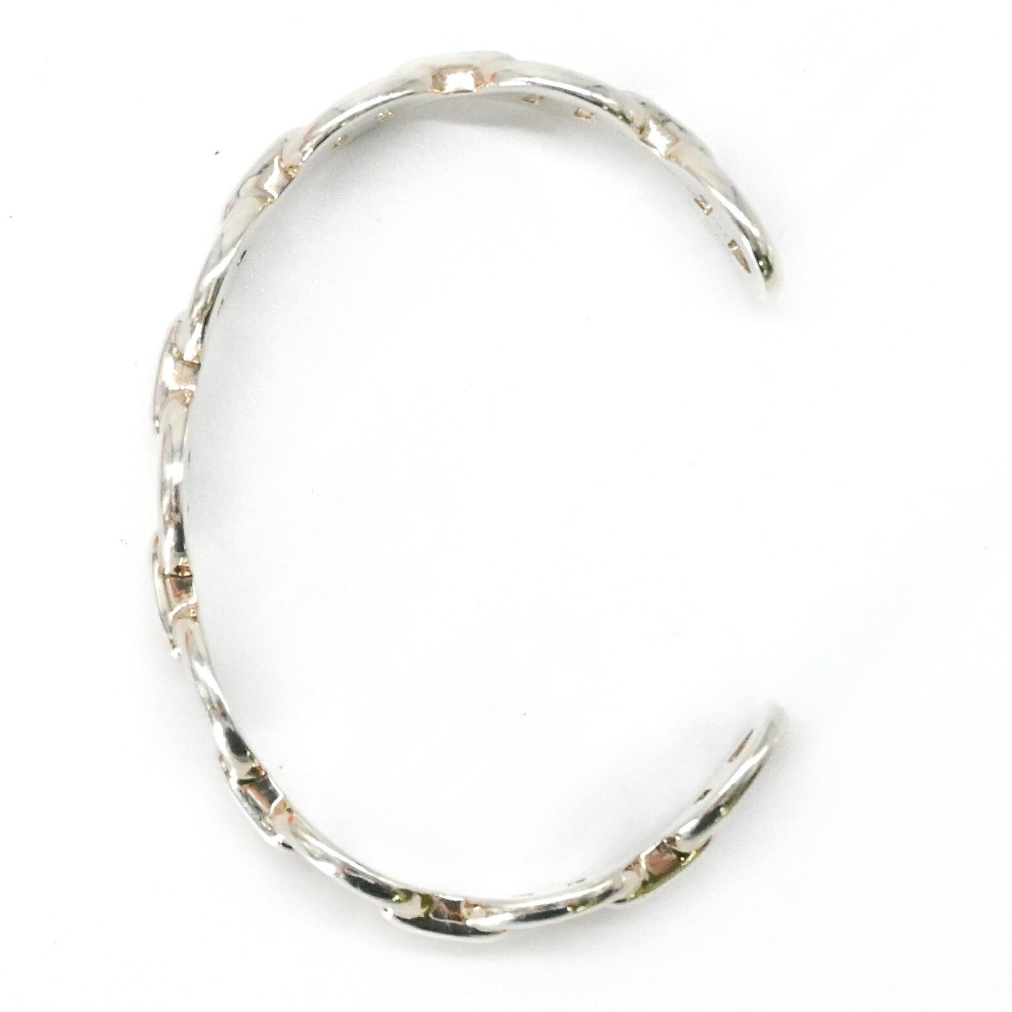 Hermes HERMES Chaine d'Ancre Enchainée Bangle Bracelet for Women, Silver SV925 #15 SH Size ONE SIZE - 9 Thumbnail