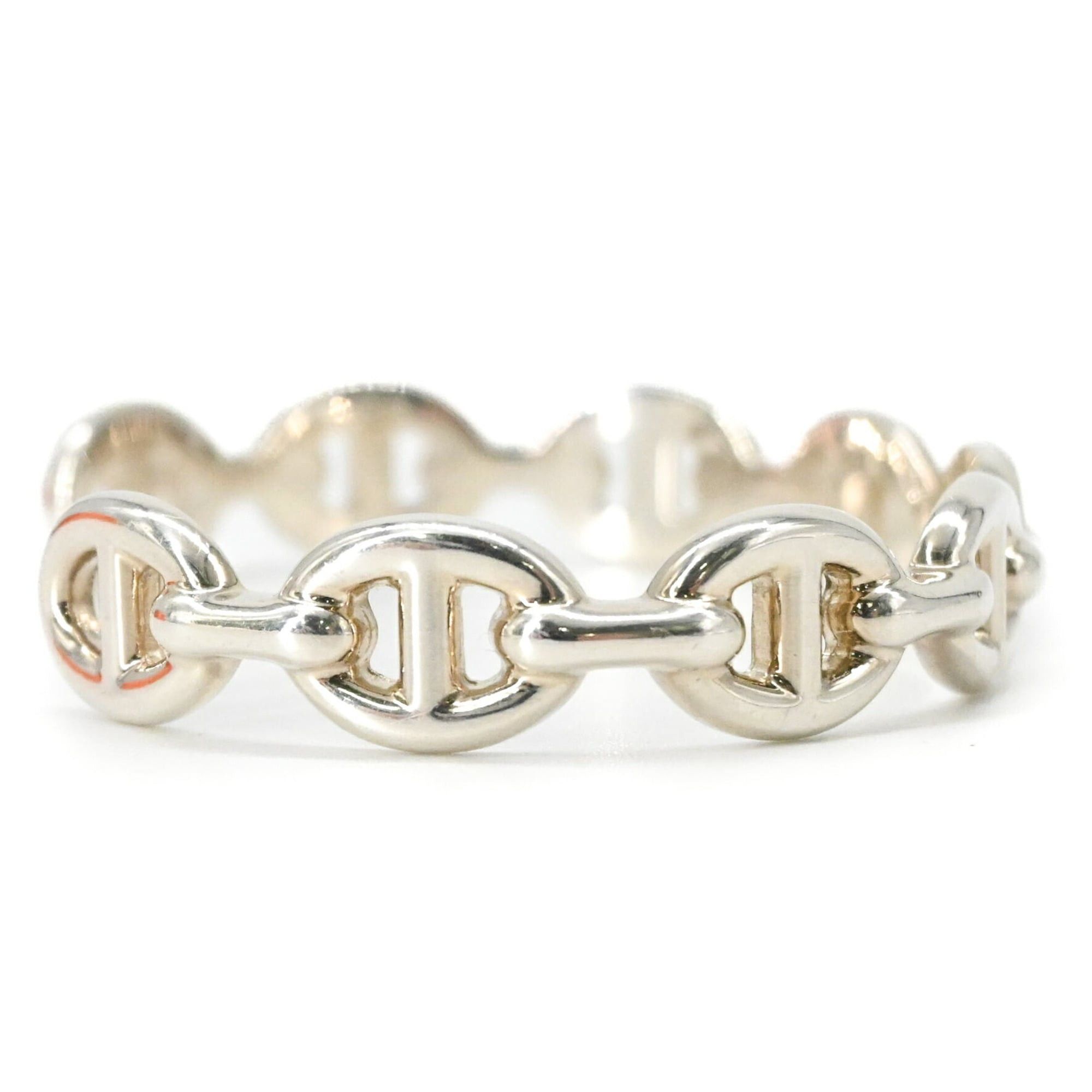 Hermes HERMES Chaine d'Ancre Enchainée Bangle Bracelet for Women, Silver SV925 #15 SH Size ONE SIZE - 6 Thumbnail