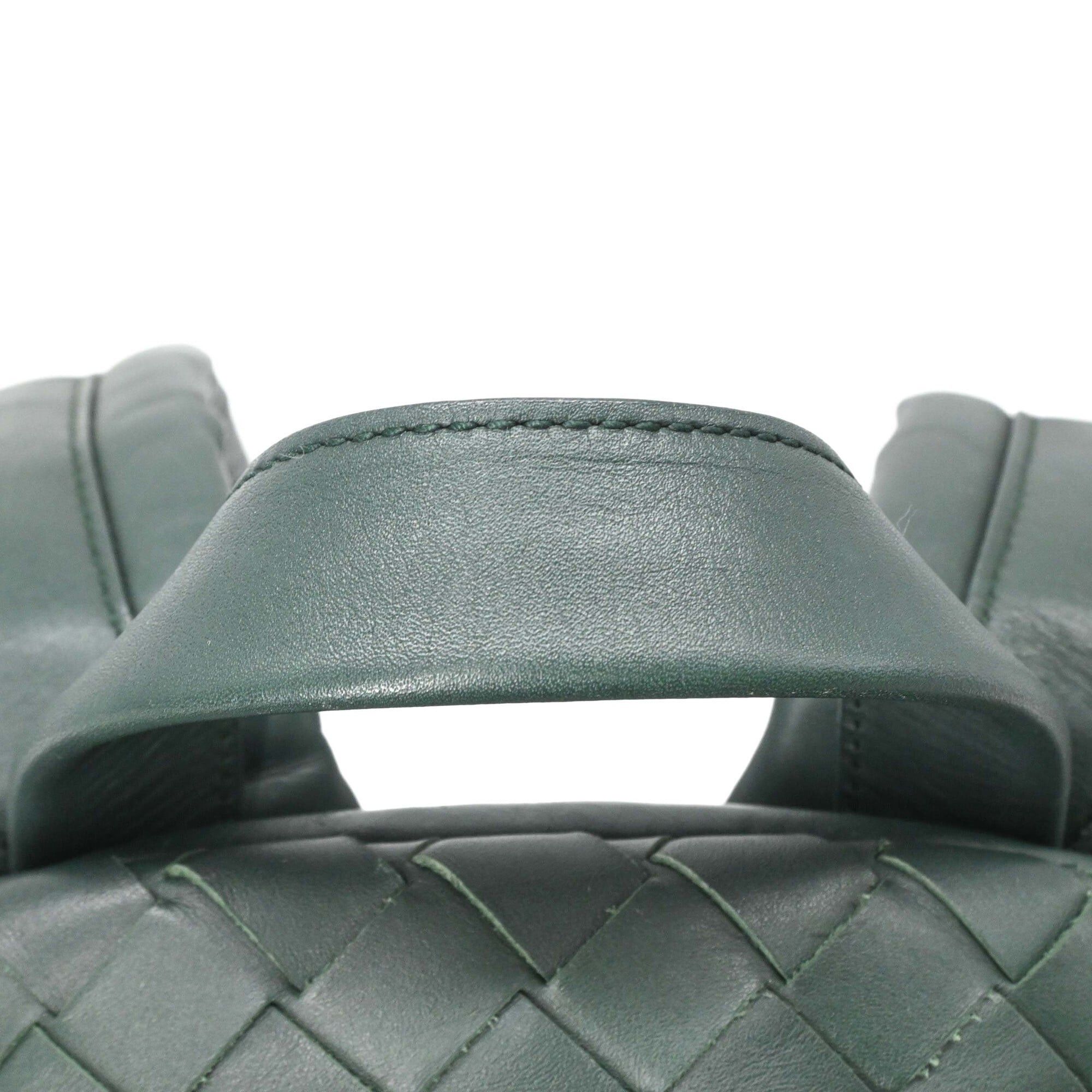 Bottega Veneta Bottega Veneta Intrecciato Backpack Rucksack Green Size ONE SIZE - 7 Thumbnail