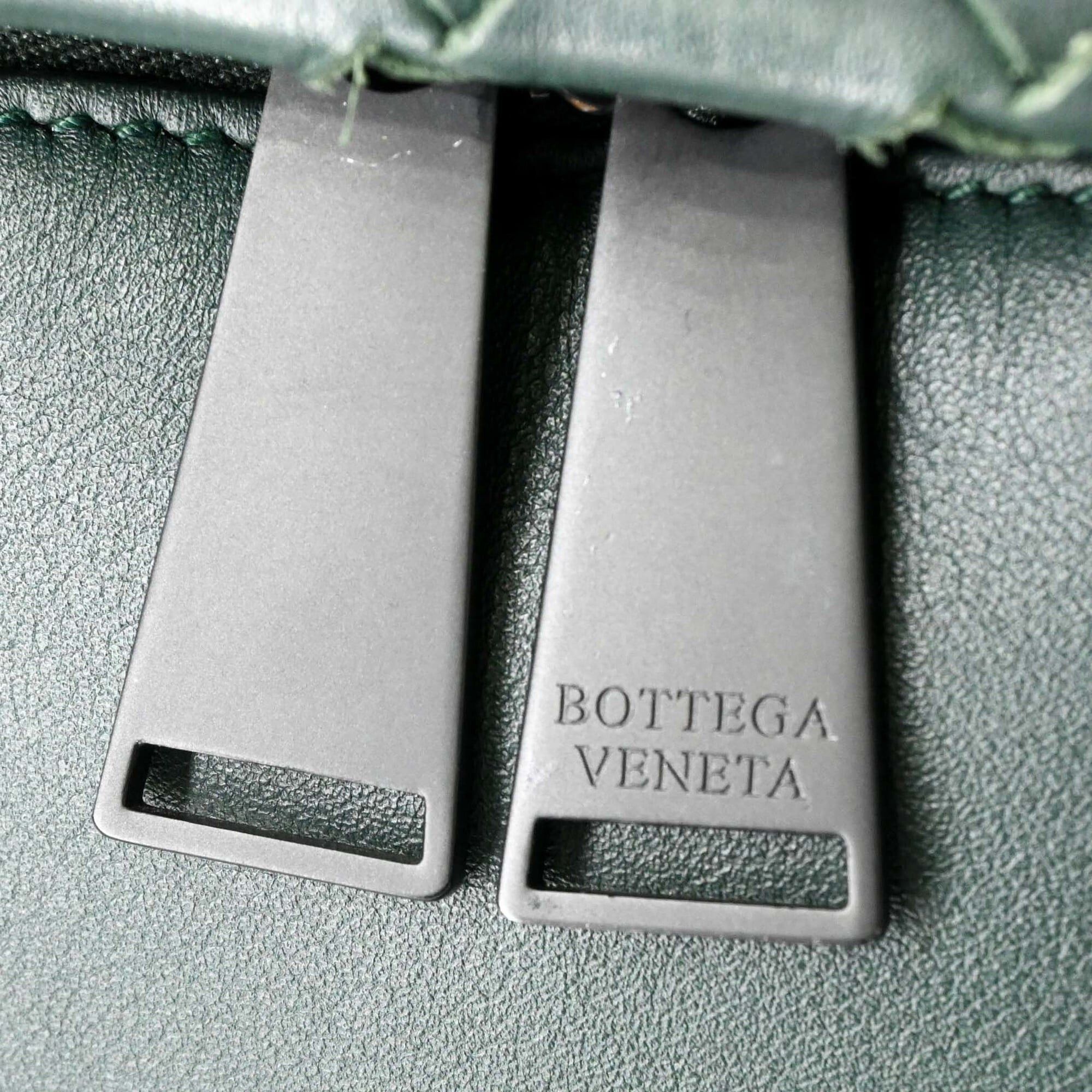 Bottega Veneta Bottega Veneta Intrecciato Backpack Rucksack Green Size ONE SIZE - 9 Thumbnail
