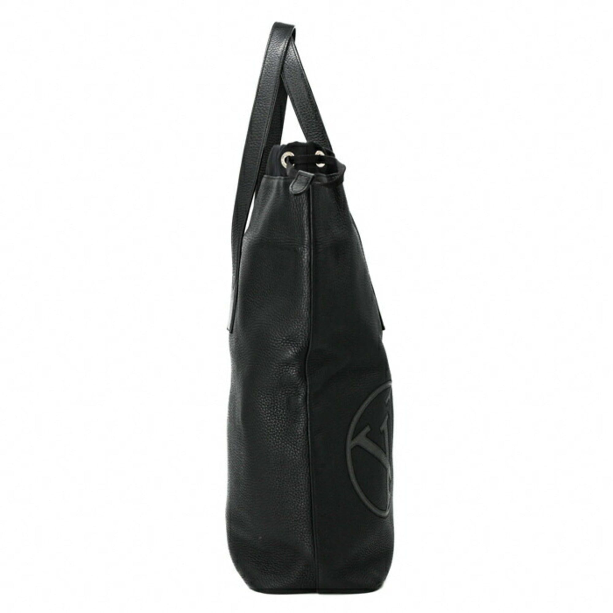 Louis Vuitton Louis Vuitton Taurillon LV Circle Cabas Light Tote Bag Black M55000 Size ONE SIZE - 3 Thumbnail