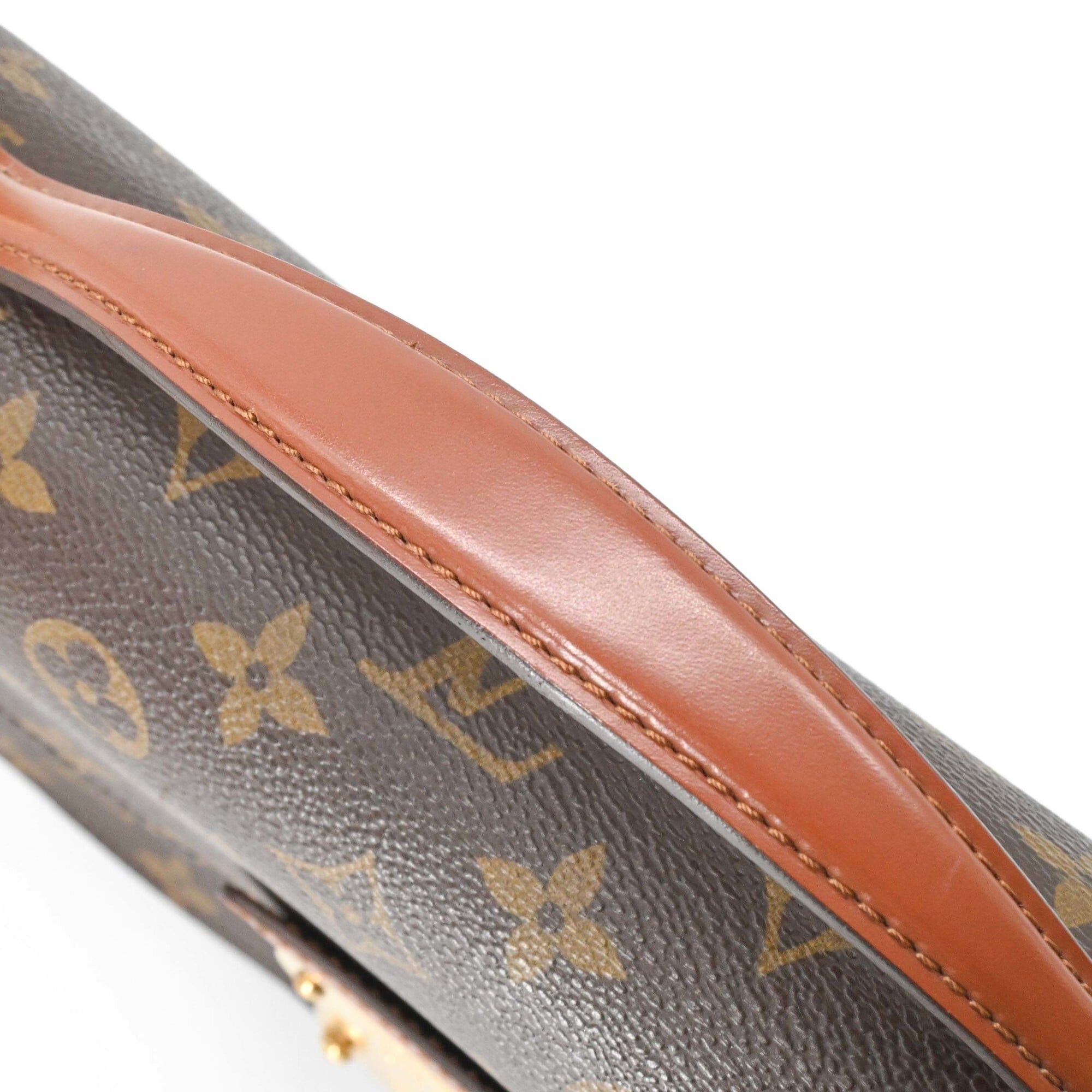 Louis Vuitton LOUIS VUITTON Monceau 26 Handbag/Shoulder Bag, Monogram Canvas, Brown, M51187 Size ONE SIZE - 11 Thumbnail