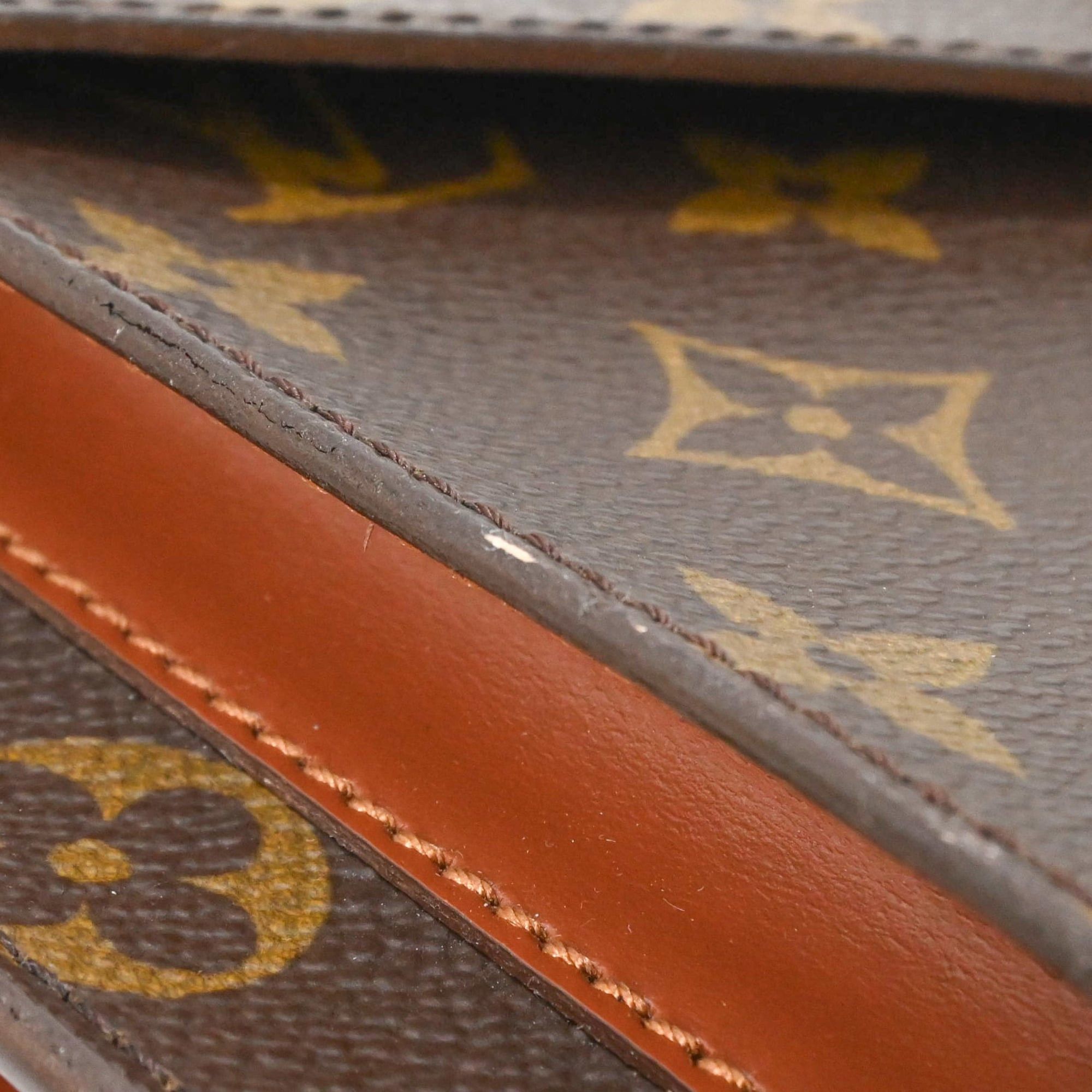 Louis Vuitton LOUIS VUITTON Monceau 26 Handbag/Shoulder Bag, Monogram Canvas, Brown, M51187 Size ONE SIZE - 15 Thumbnail