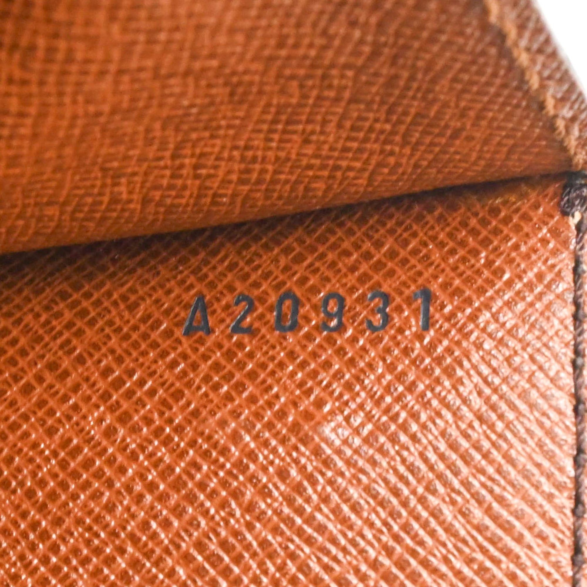Louis Vuitton LOUIS VUITTON Monceau 26 Handbag/Shoulder Bag, Monogram Canvas, Brown, M51187 Size ONE SIZE - 16 Thumbnail
