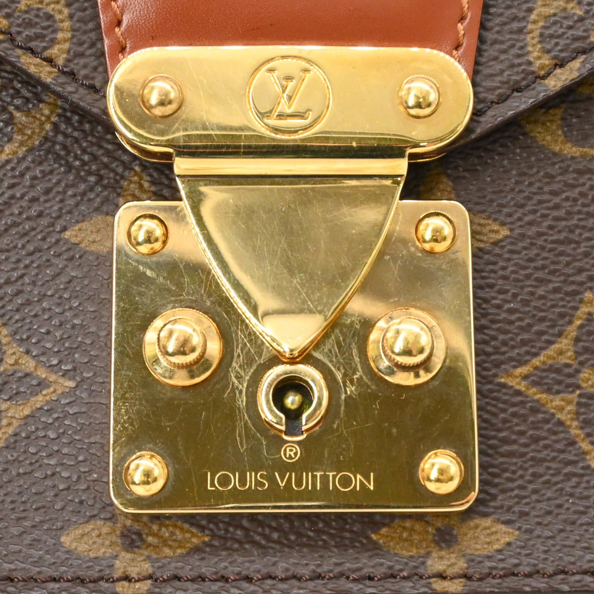 Louis Vuitton LOUIS VUITTON Monceau 26 Handbag/Shoulder Bag, Monogram Canvas, Brown, M51187 Size ONE SIZE - 6 Thumbnail
