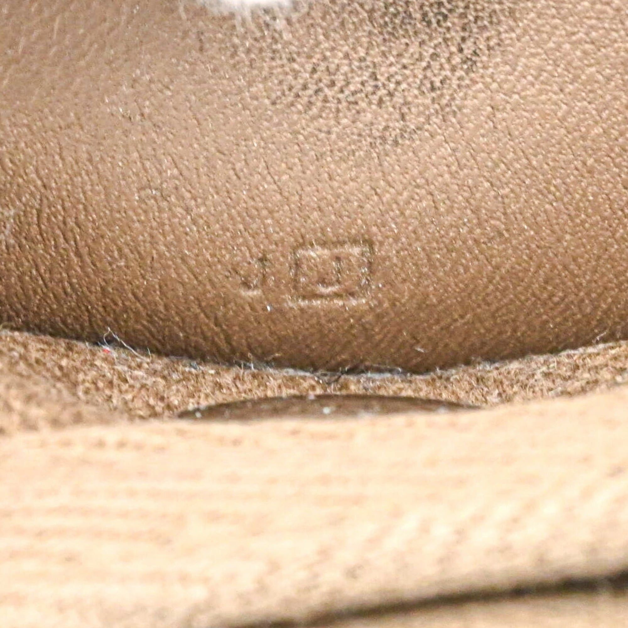 Hermes HERMES Valparaiso PM handbag, Etoupe Toile leather, for women. Size ONE SIZE - 12 Thumbnail