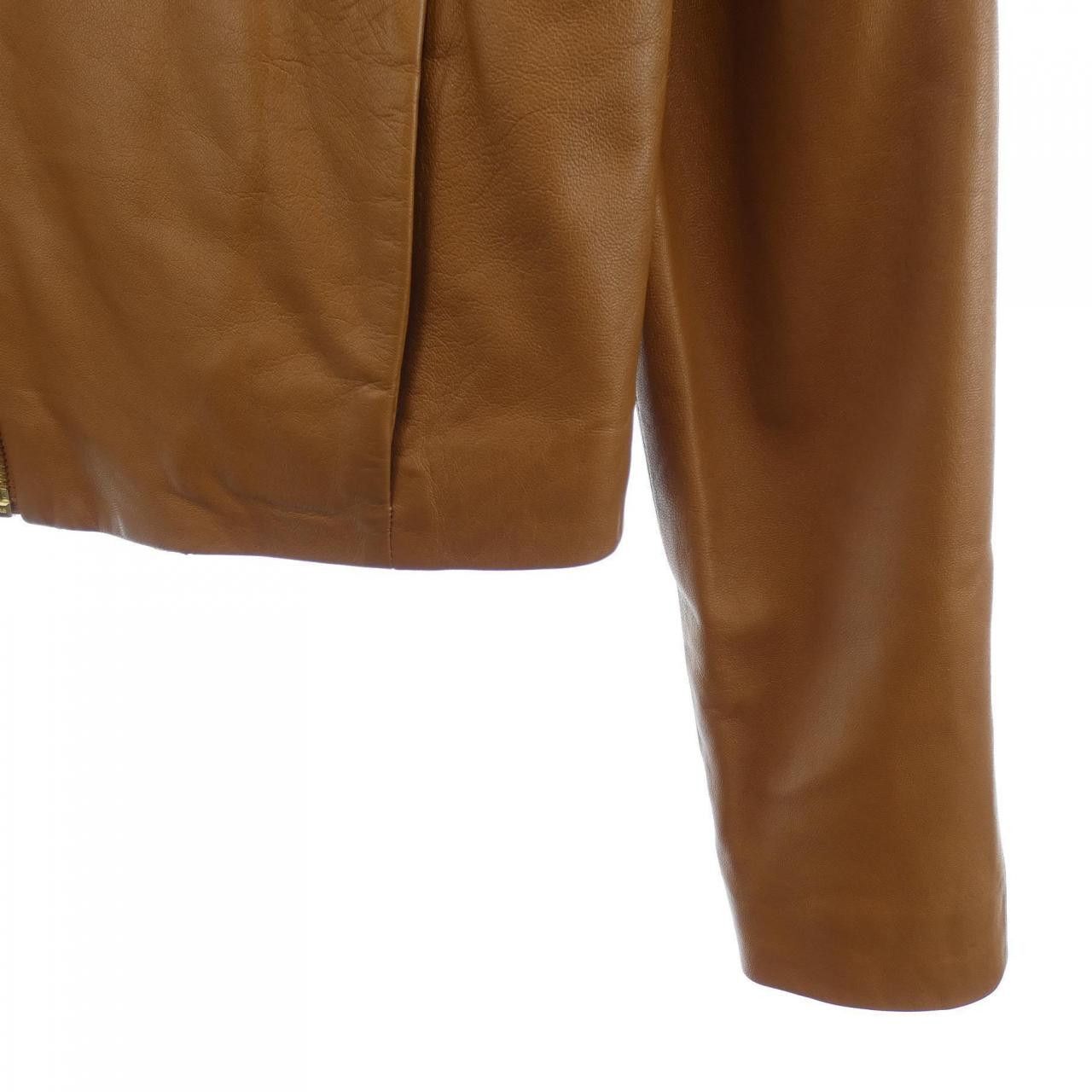 Other Other Escada Sport Leather Jacket Leather Outerwear DUTY FREE for USA Size ONE SIZE - 7 Thumbnail