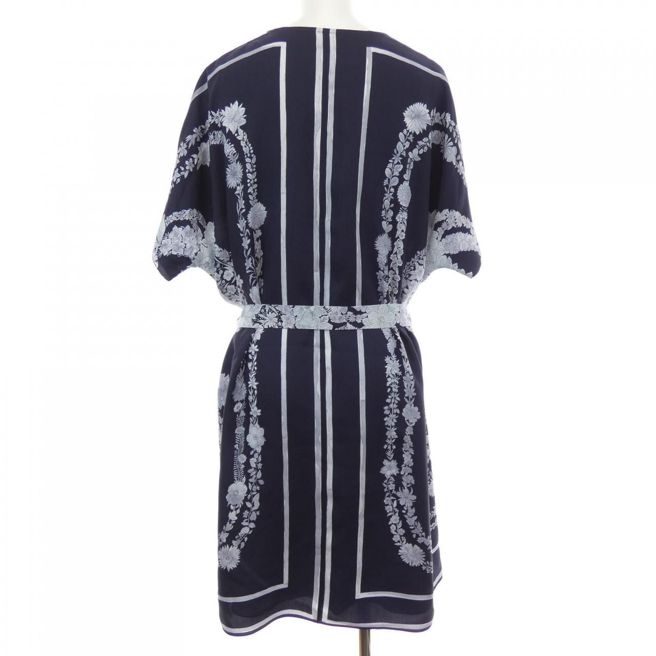 Hermes Hermes Hermes BRIDE DE GALA EN FLEURS Silk Dress Textile Dresses DUTY FREE for USA Size ONE SIZE - 2 Thumbnail