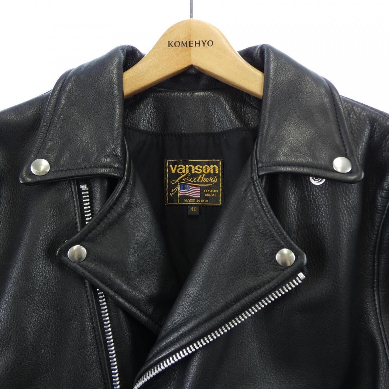 Other Other Vanson Leather Riders Jacket Leather Outerwear DUTY FREE for USA Size ONE SIZE - 5 Thumbnail