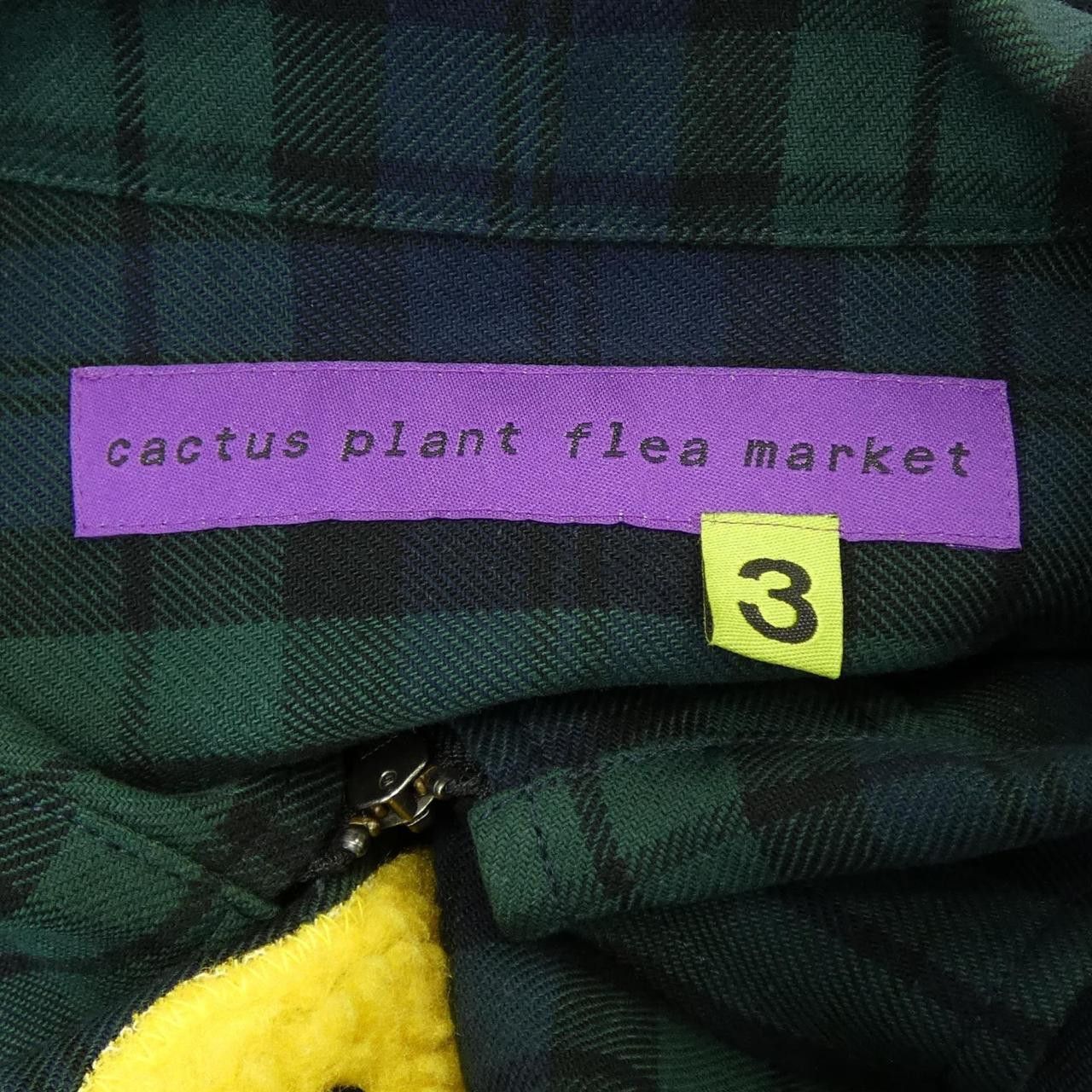 Other Other Cactus Plant Flea Market Check Jacket Textile Outerwear DUTY FREE for USA Size ONE SIZE - 4 Thumbnail