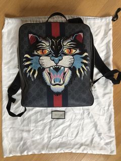 Gucci angry outlet cat backpack