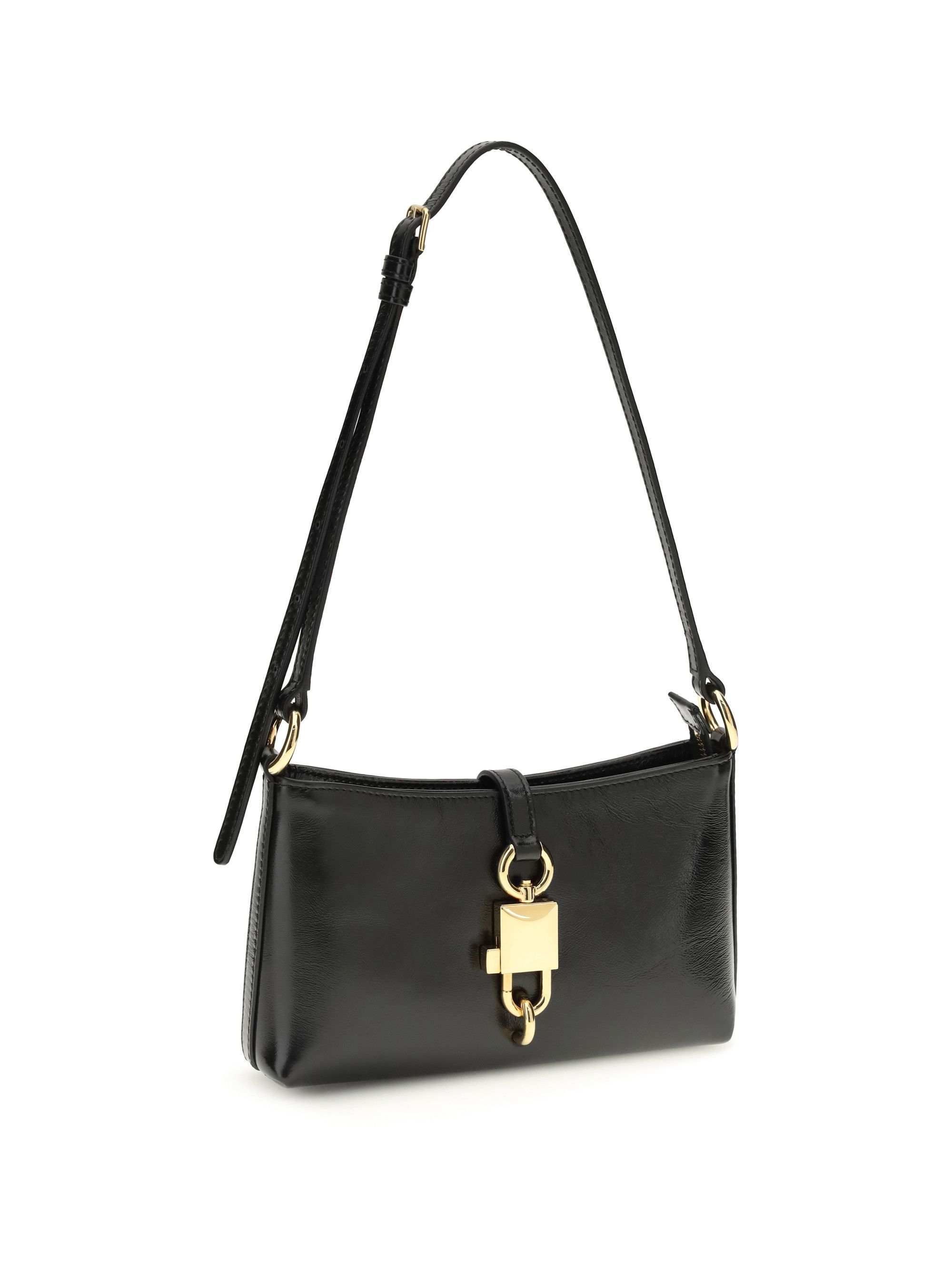 Dolce & Gabbana Lock leather Shoulder Bag Size ONE SIZE - 2 Thumbnail