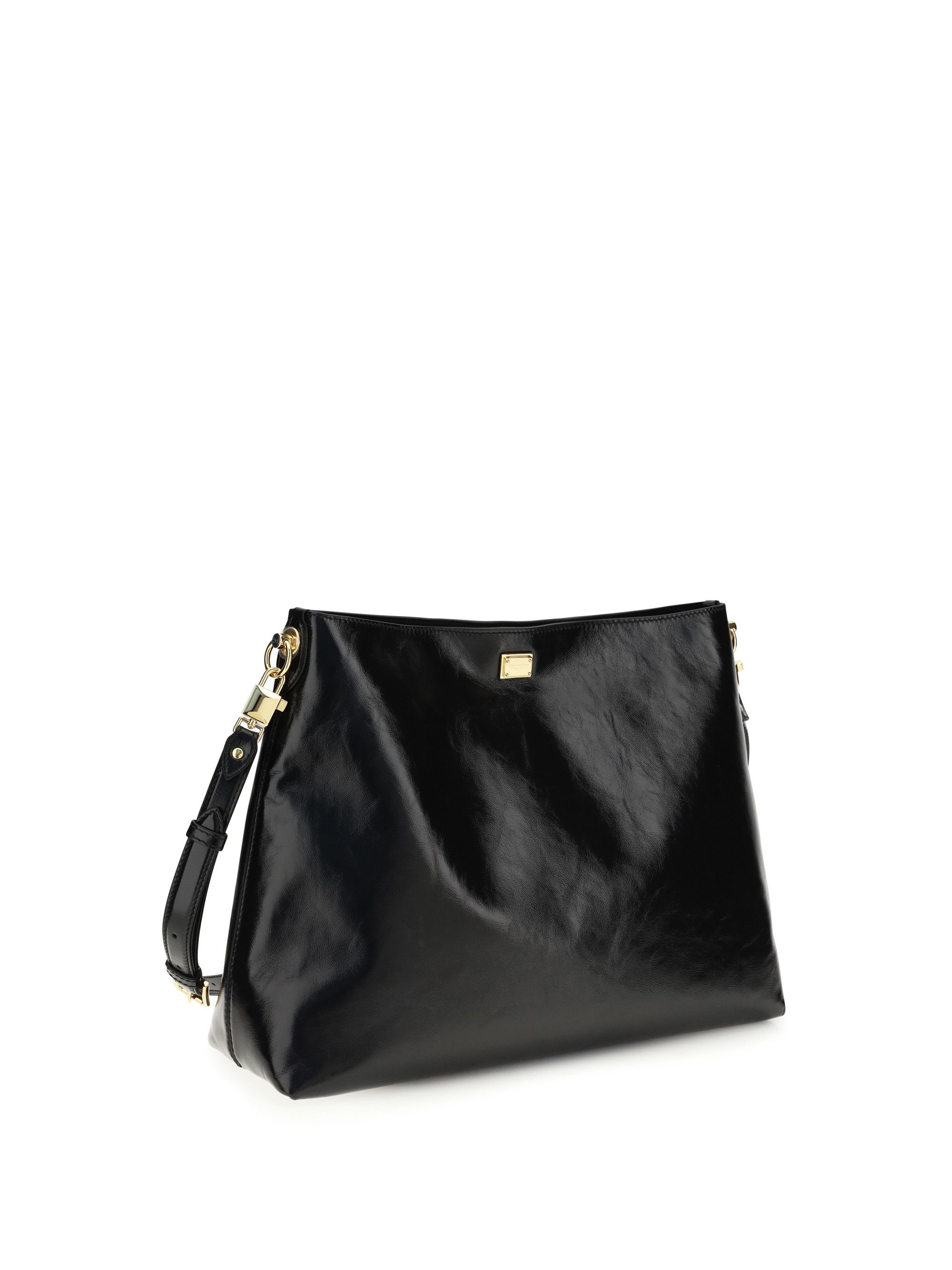 Dolce & Gabbana Large Vittoria leather Shoulder Bag Size ONE SIZE - 3 Thumbnail