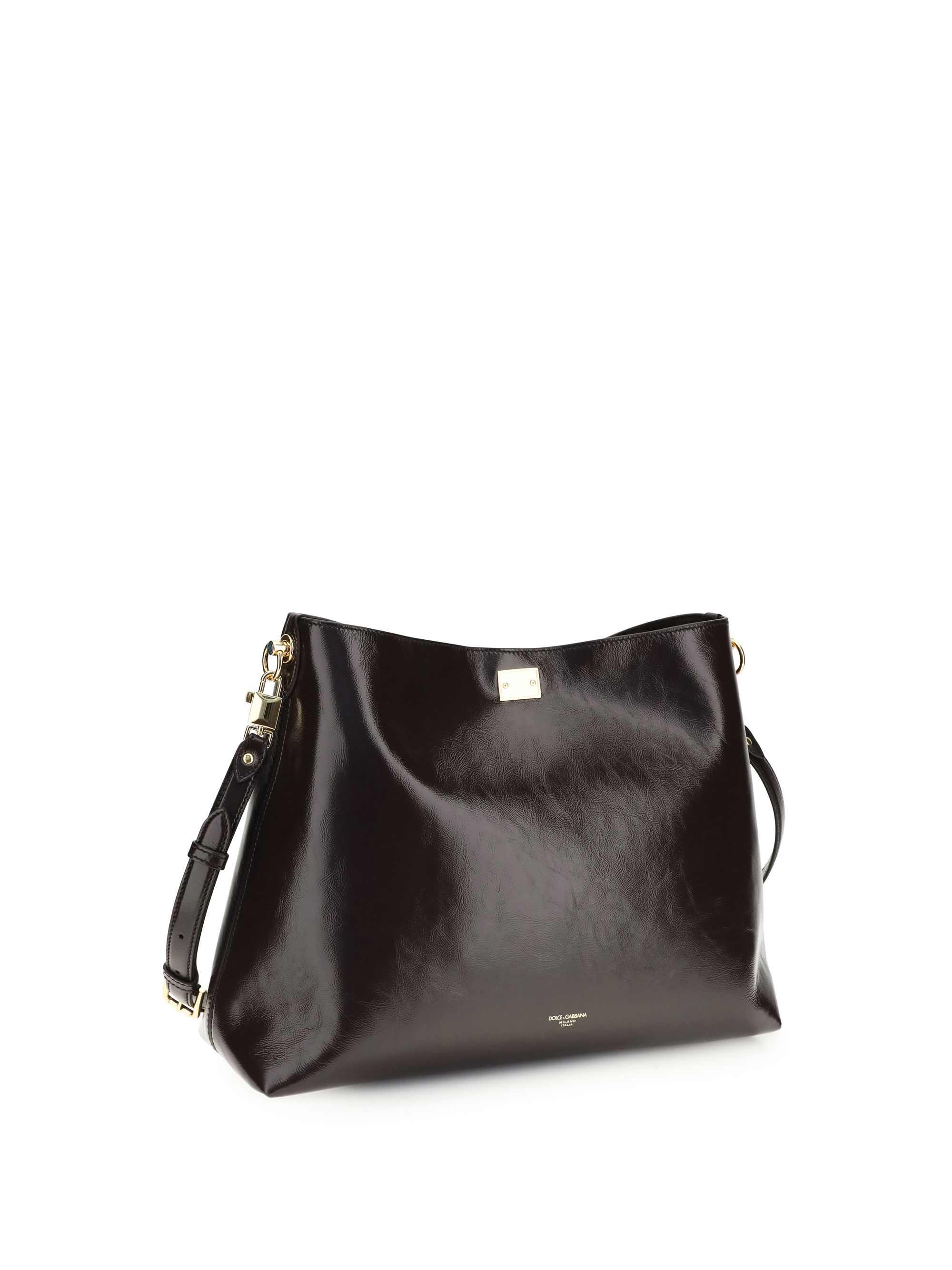 Dolce & Gabbana Large Vittoria leather Shoulder Bag Size ONE SIZE - 2 Thumbnail