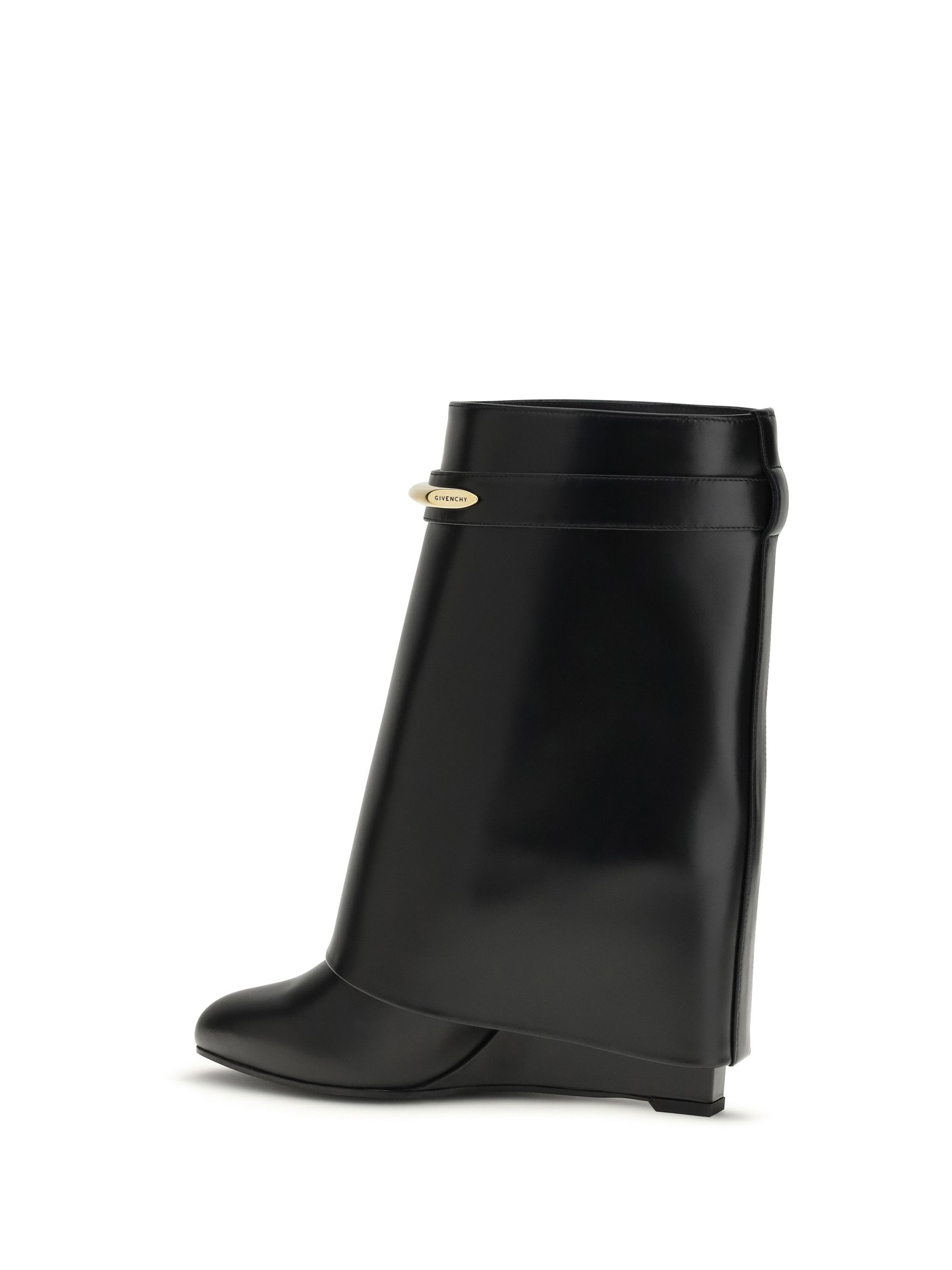 Givenchy Leather Shark Ankle Boots Size US 8.5 / IT 38.5 - 3 Thumbnail