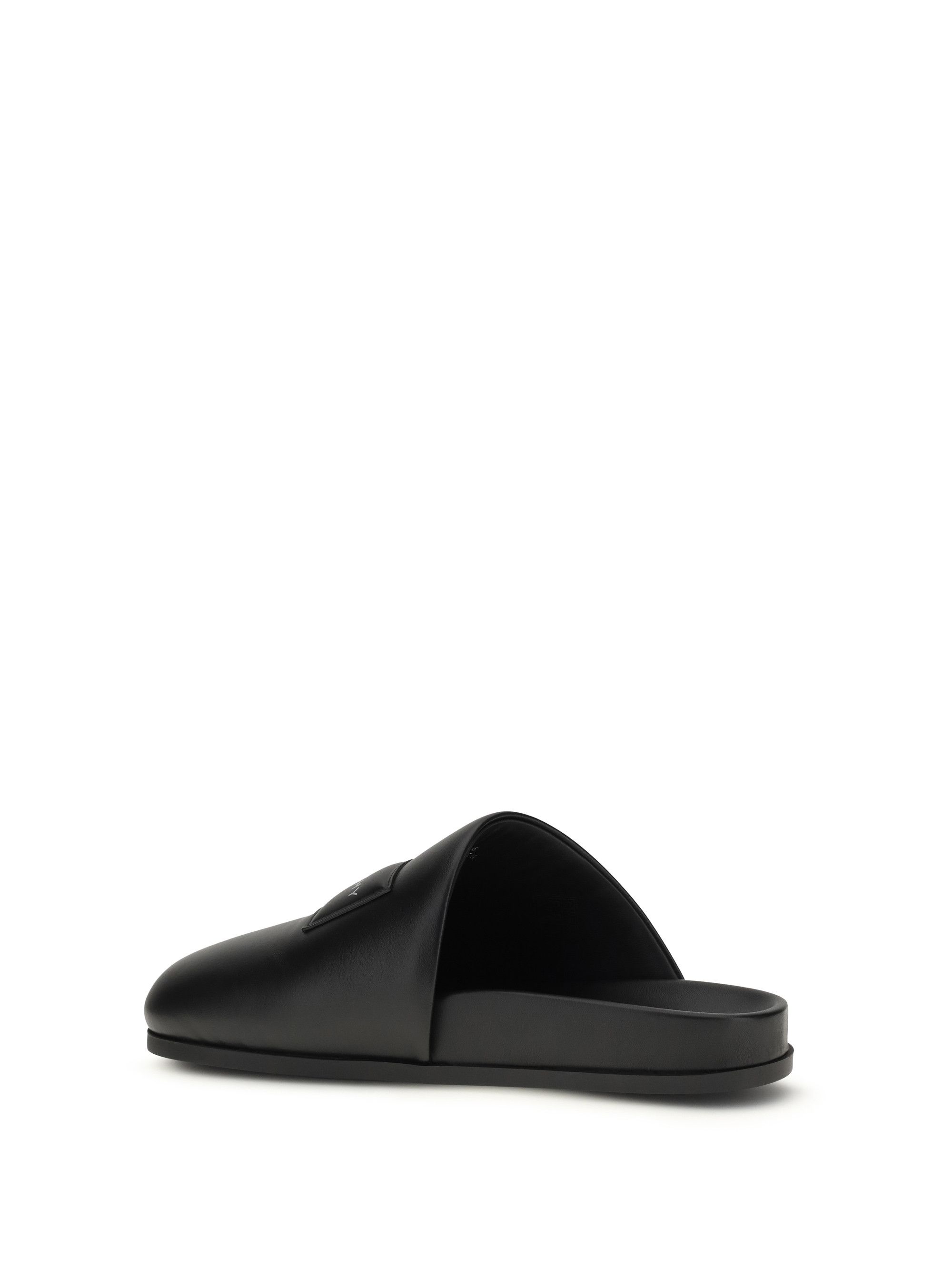 Givenchy Leather Mules Size US 7 / EU 40 - 3 Thumbnail