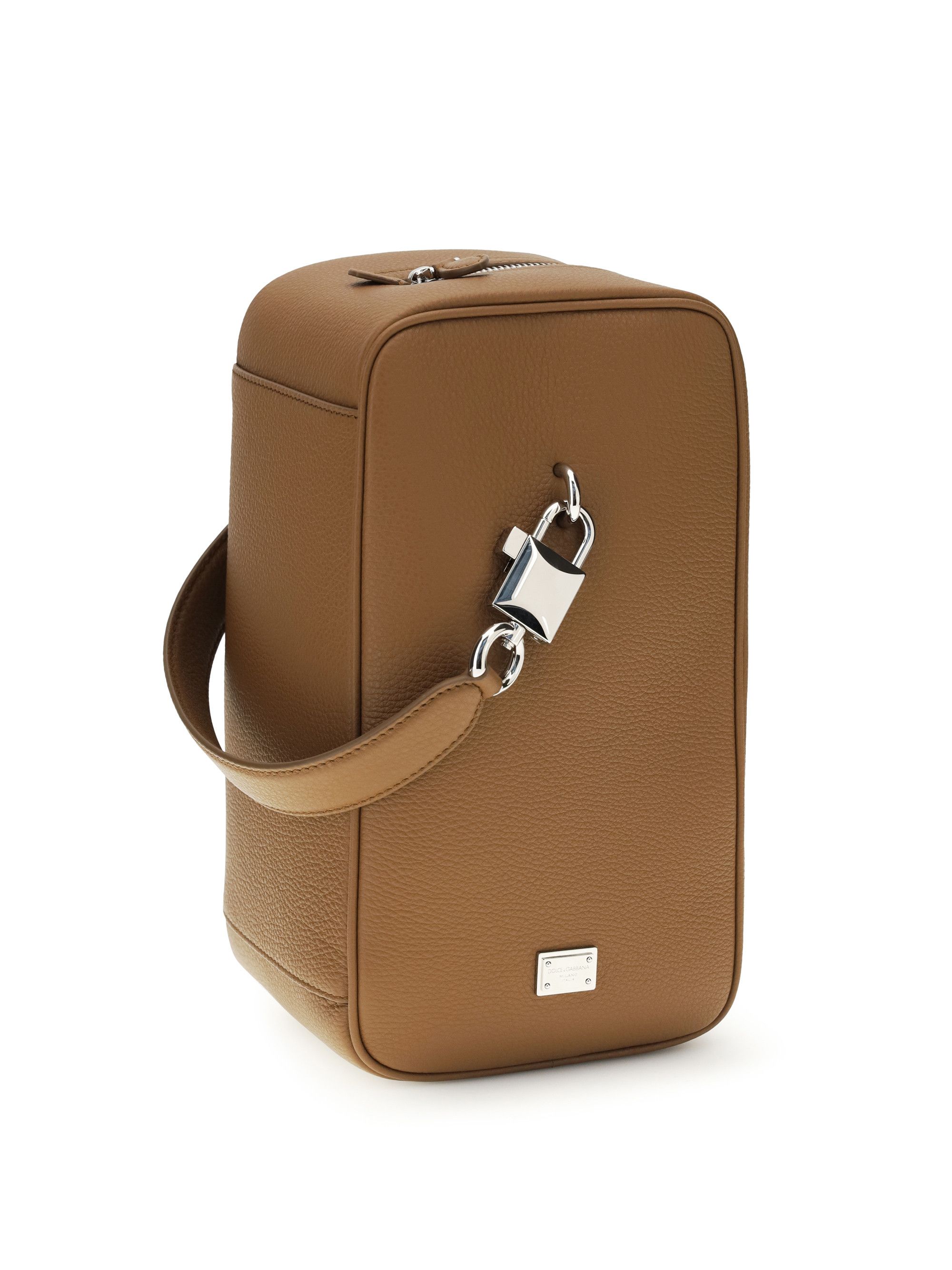 Dolce & Gabbana Lock leather Handbag Size ONE SIZE - 2 Thumbnail