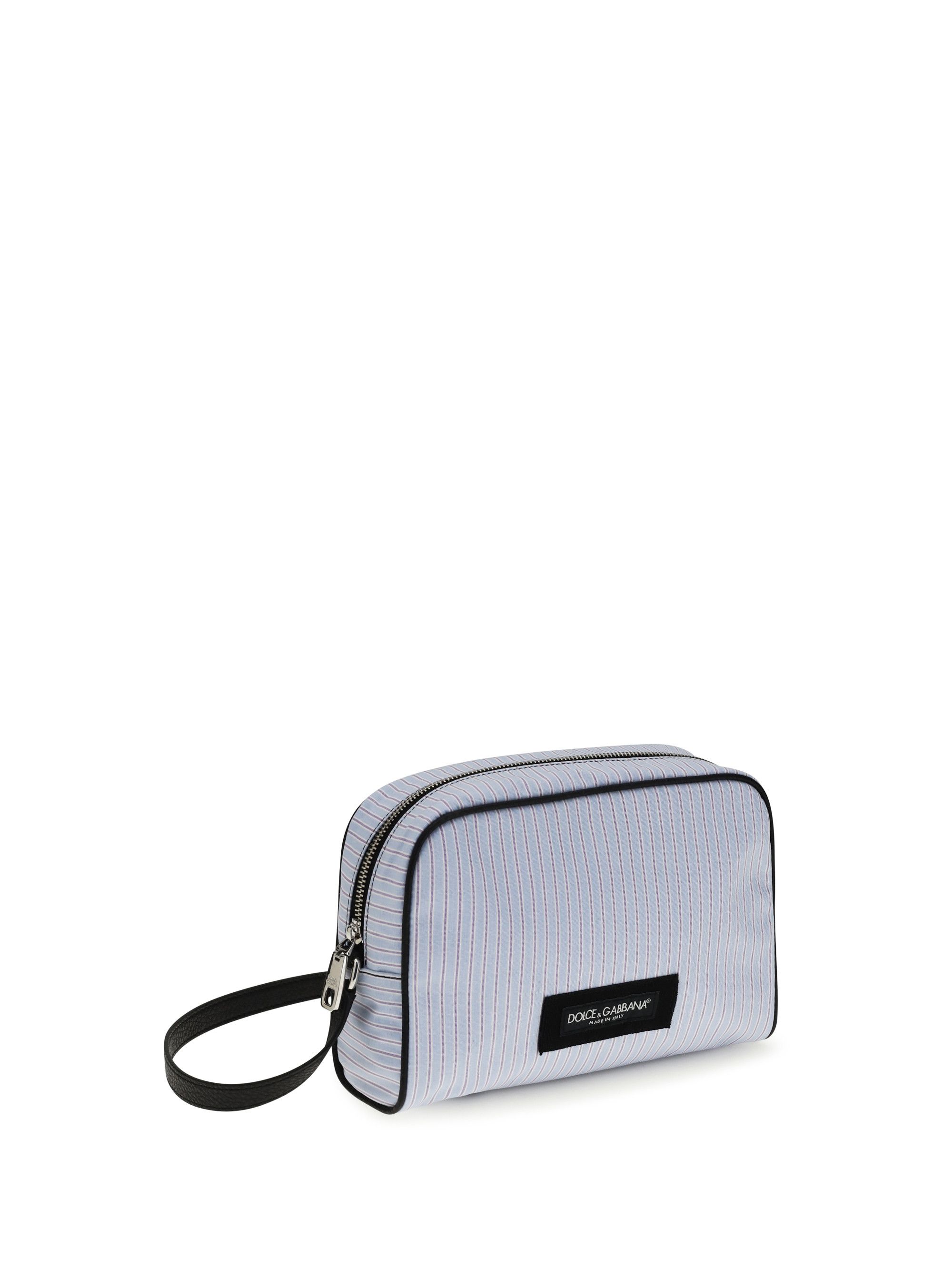Dolce & Gabbana Striped poplin and leather Handbag Size ONE SIZE - 2 Thumbnail