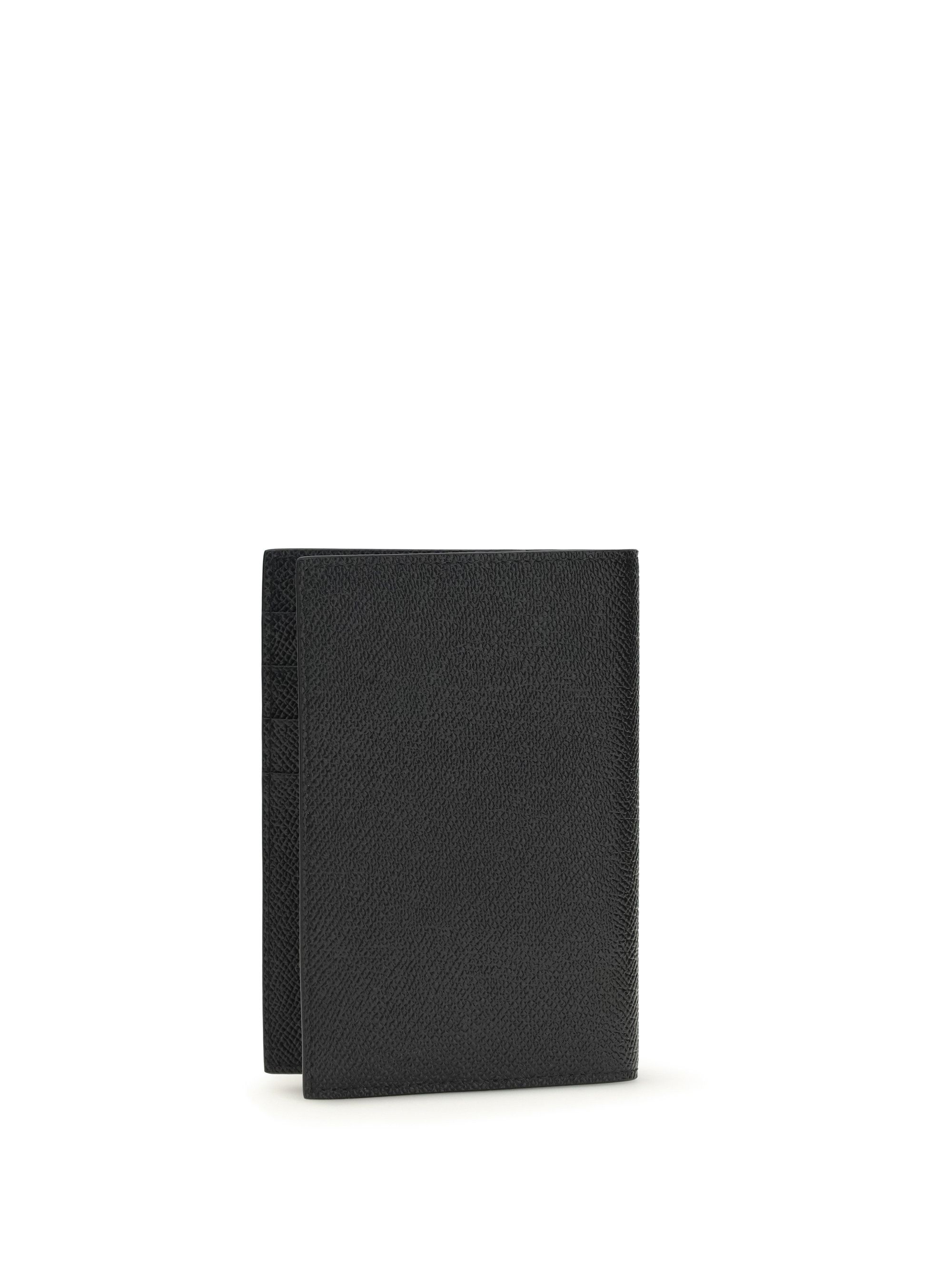Dolce & Gabbana Leather Passport Holder Size ONE SIZE - 2 Thumbnail