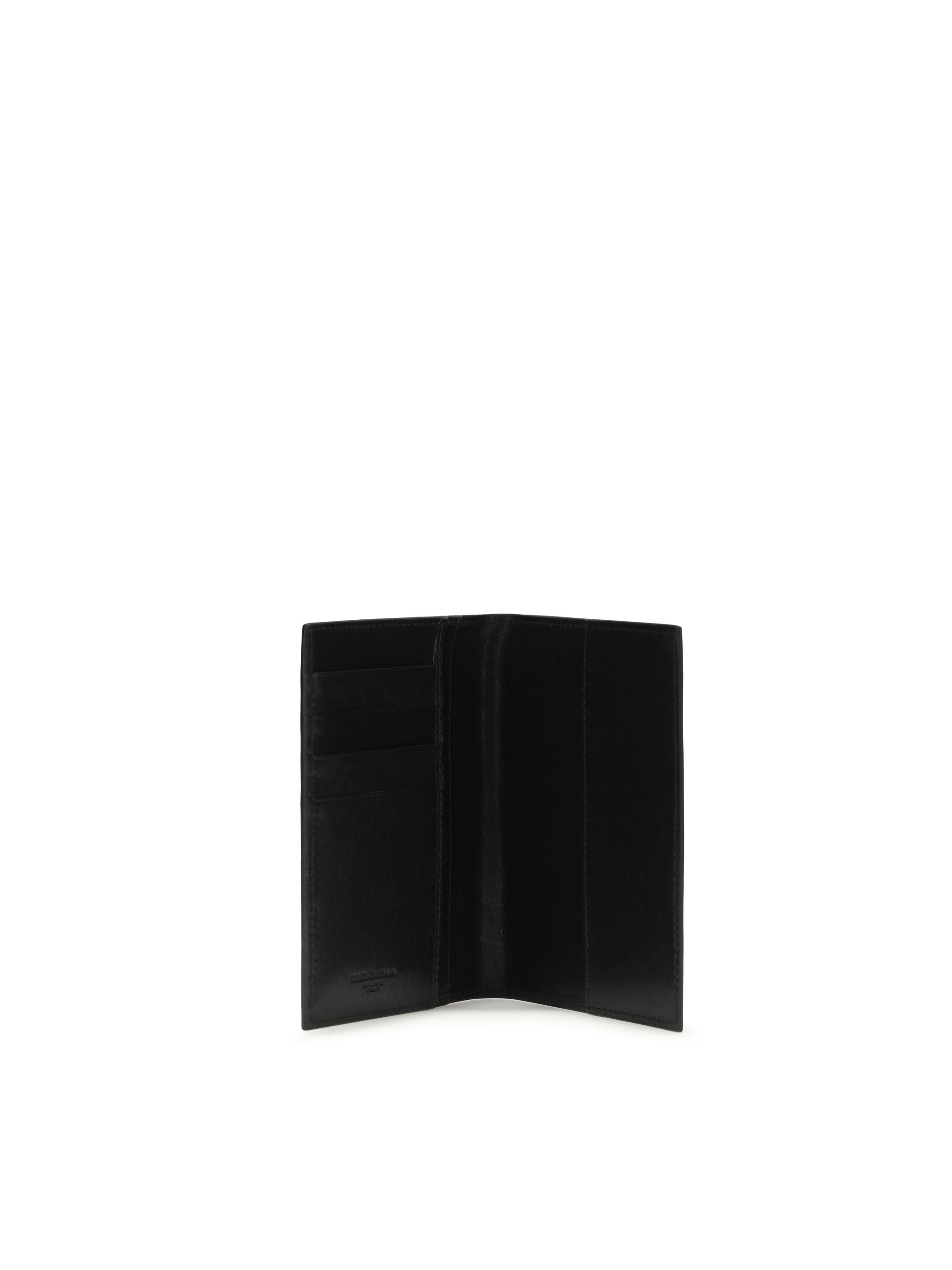 Dolce & Gabbana Leather Passport Holder Size ONE SIZE - 3 Thumbnail