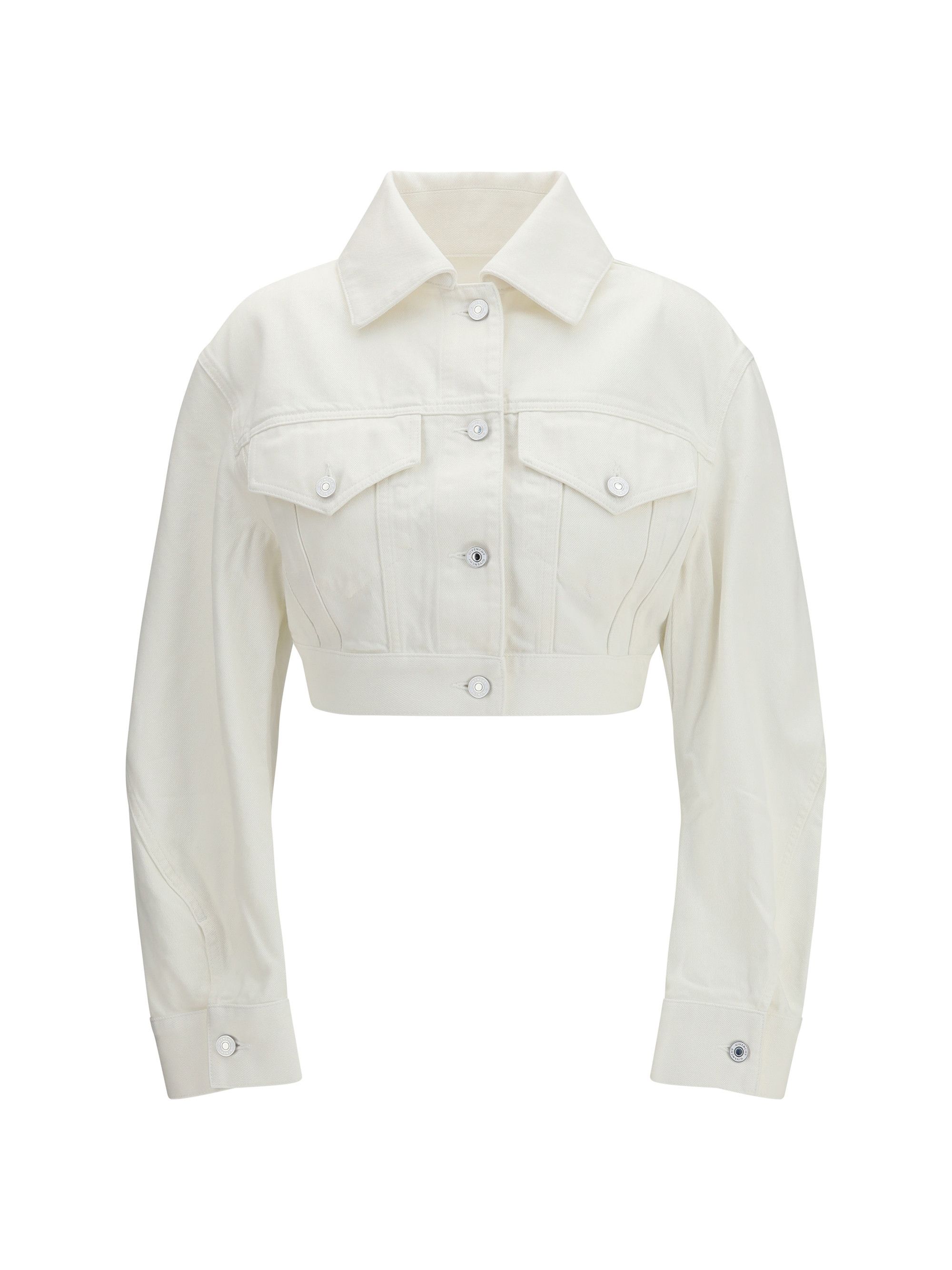 Givenchy Cocoon reversed-effect raw denim Jacket Size S / US 4 / IT 40 - 2 Thumbnail