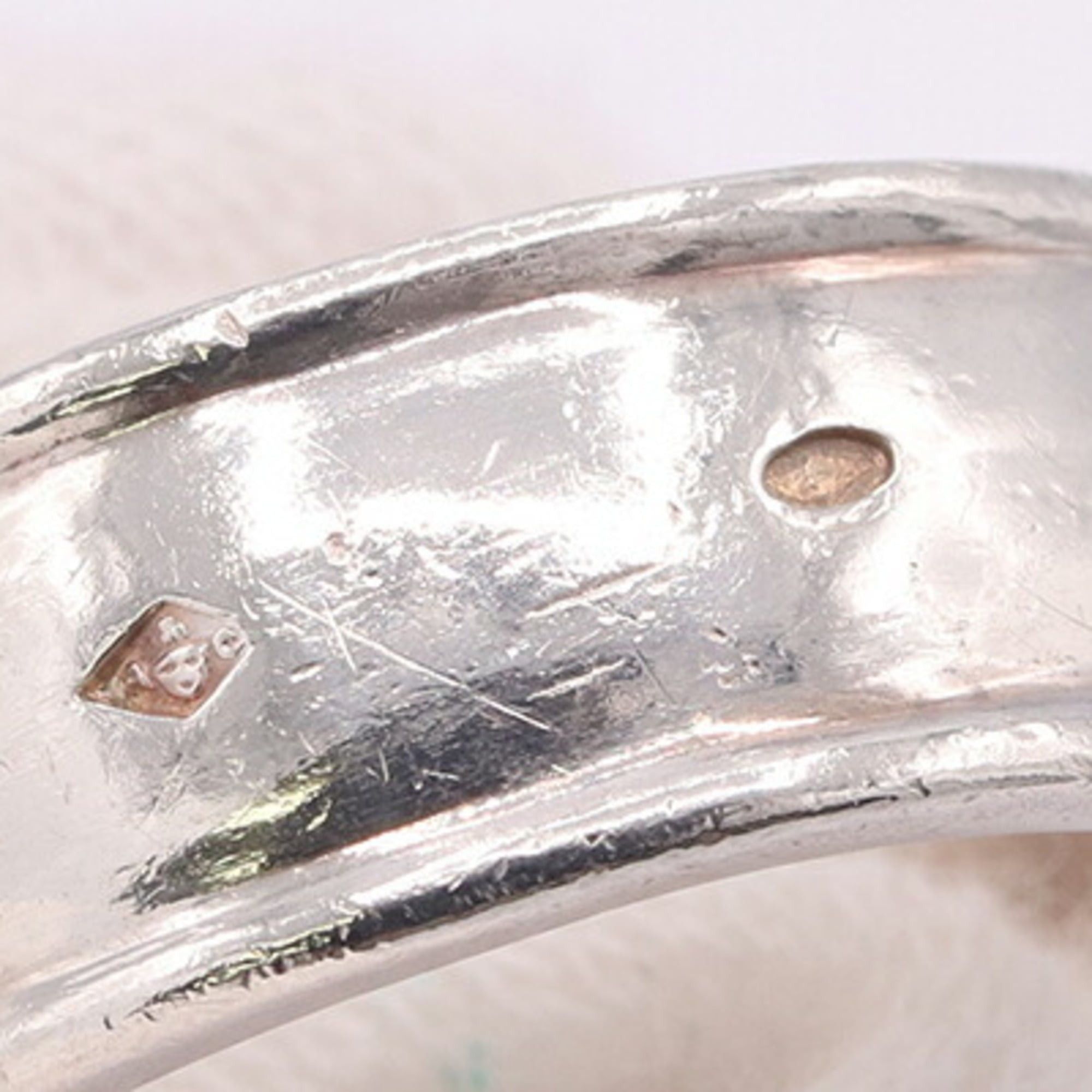 Hermes Hermes Artemis Ring, Sterling Silver 925 & Yellow Gold, Size 52, Combination Women's. Size ONE SIZE - 4 Thumbnail