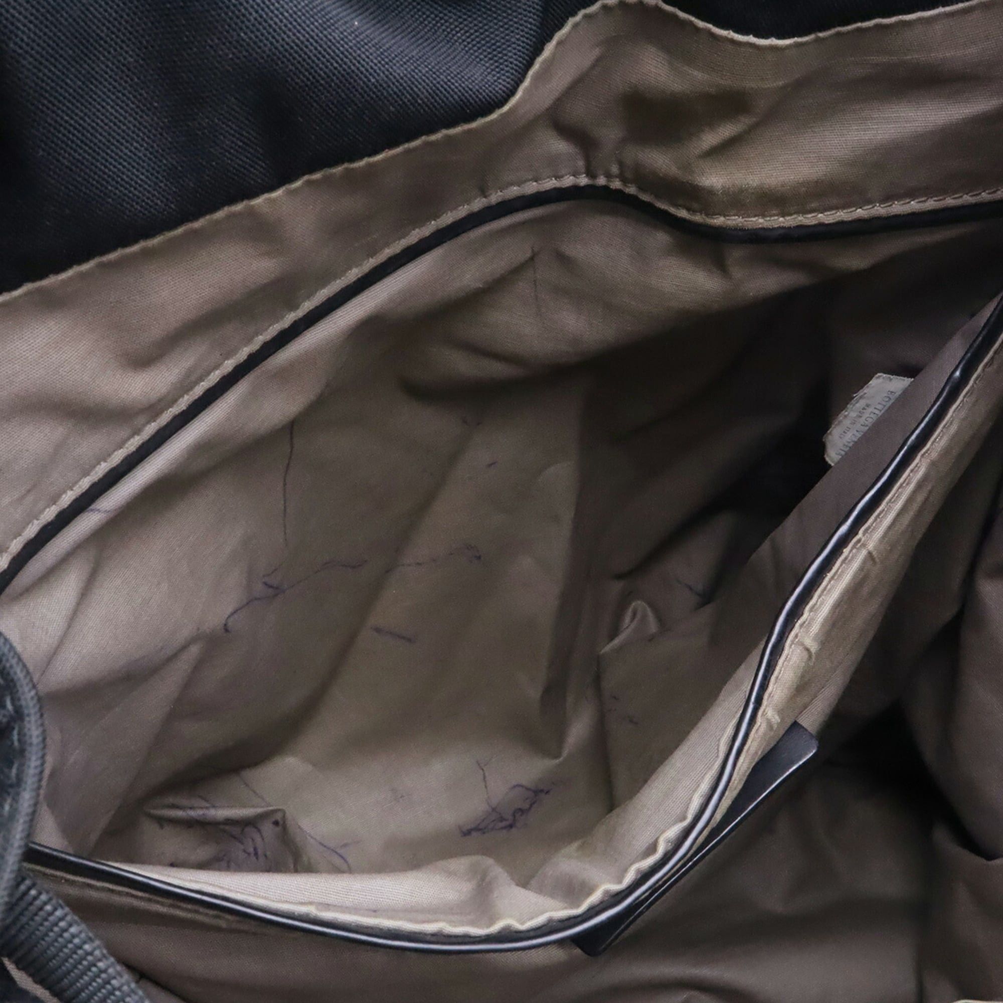 Bottega Veneta Bottega Veneta Intrecciato Backpack Rucksack Nylon Leather Black 409595 Size ONE SIZE - 9 Thumbnail
